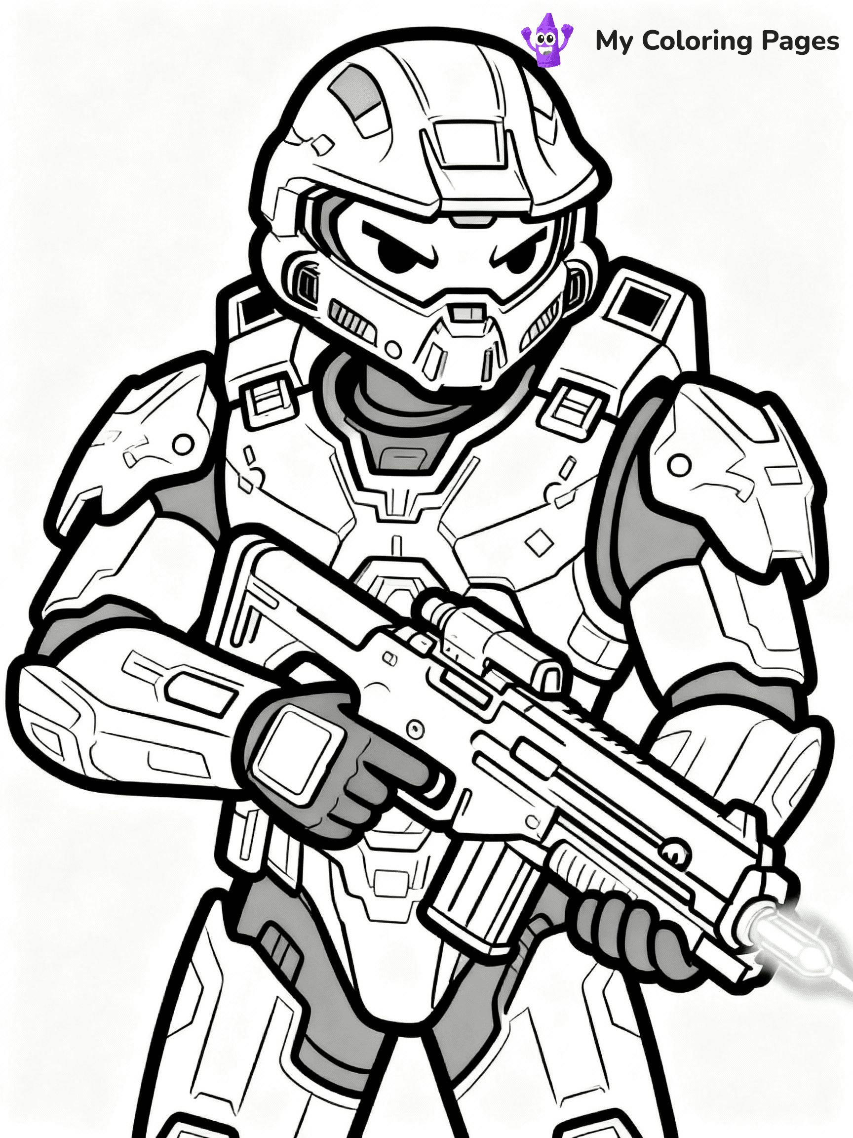 Halo Coloring Pages - 18