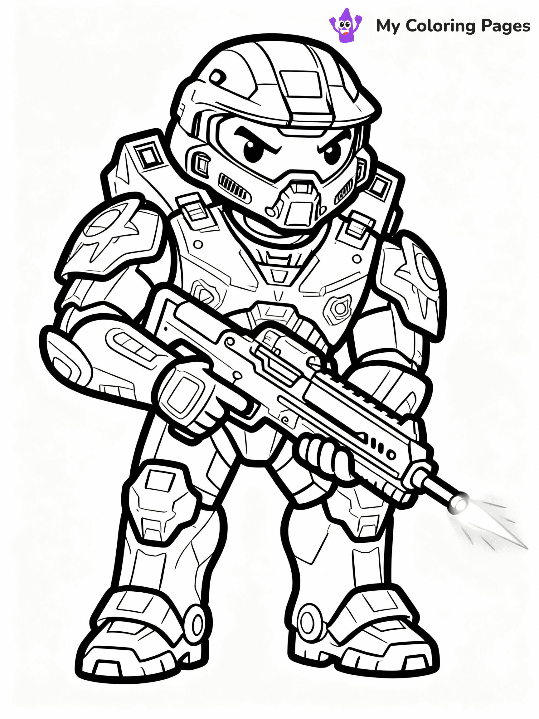 Halo Coloring Pages - 17