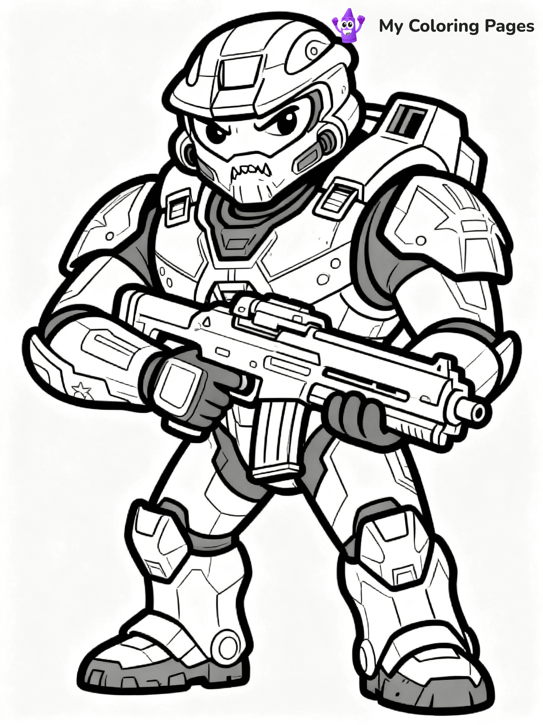 Halo Coloring Pages - 15