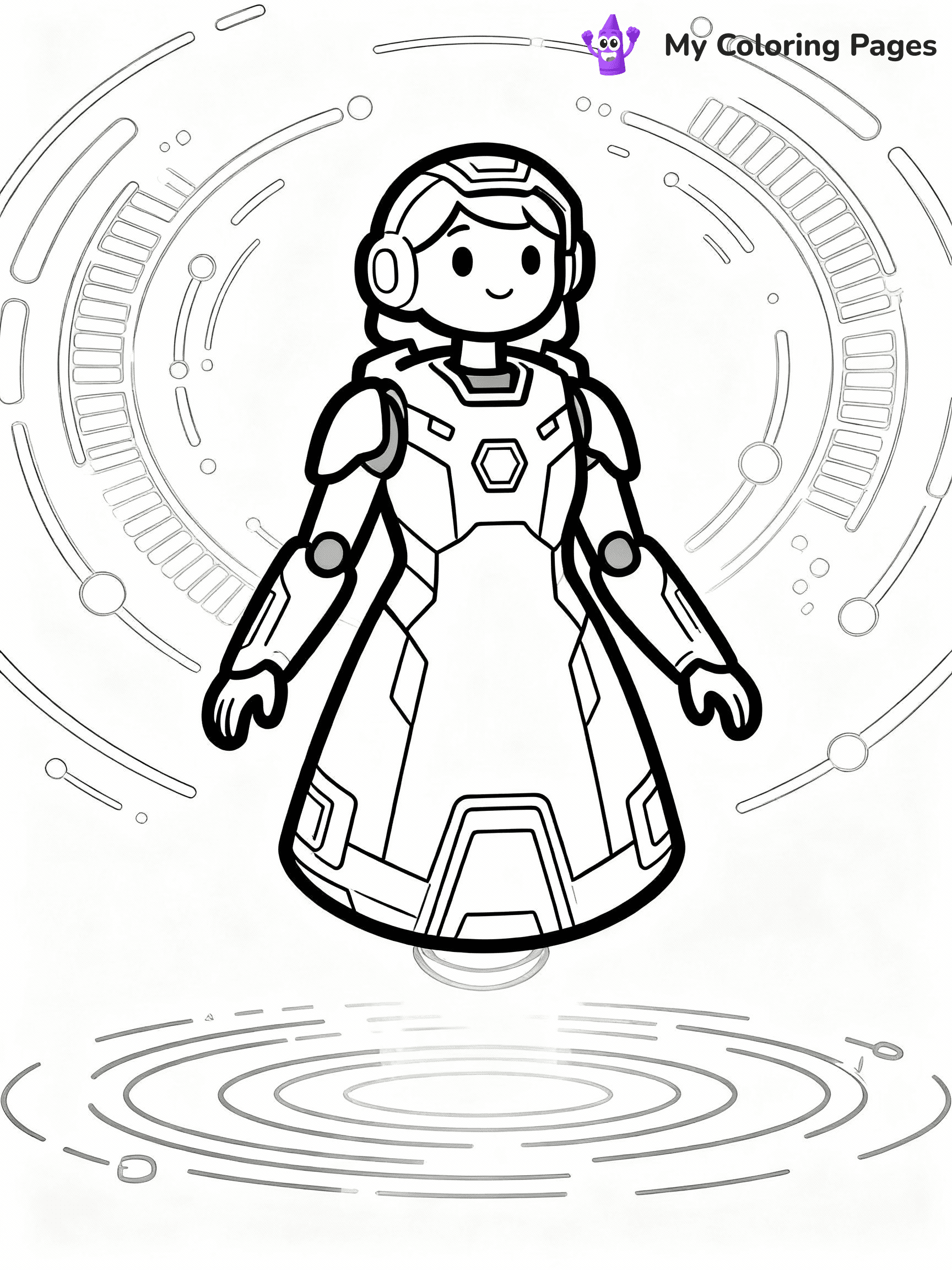 Halo Coloring Pages - 12
