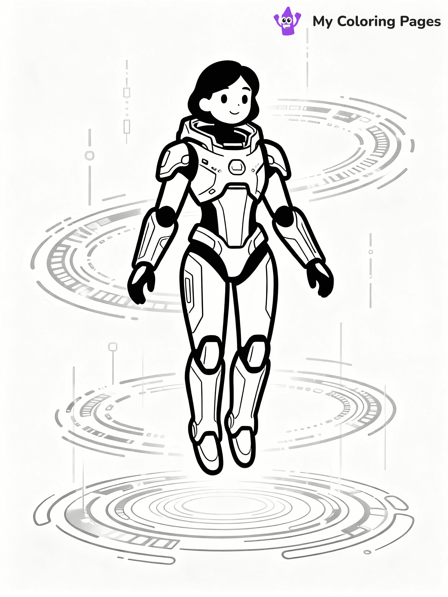 Halo Coloring Pages - 8