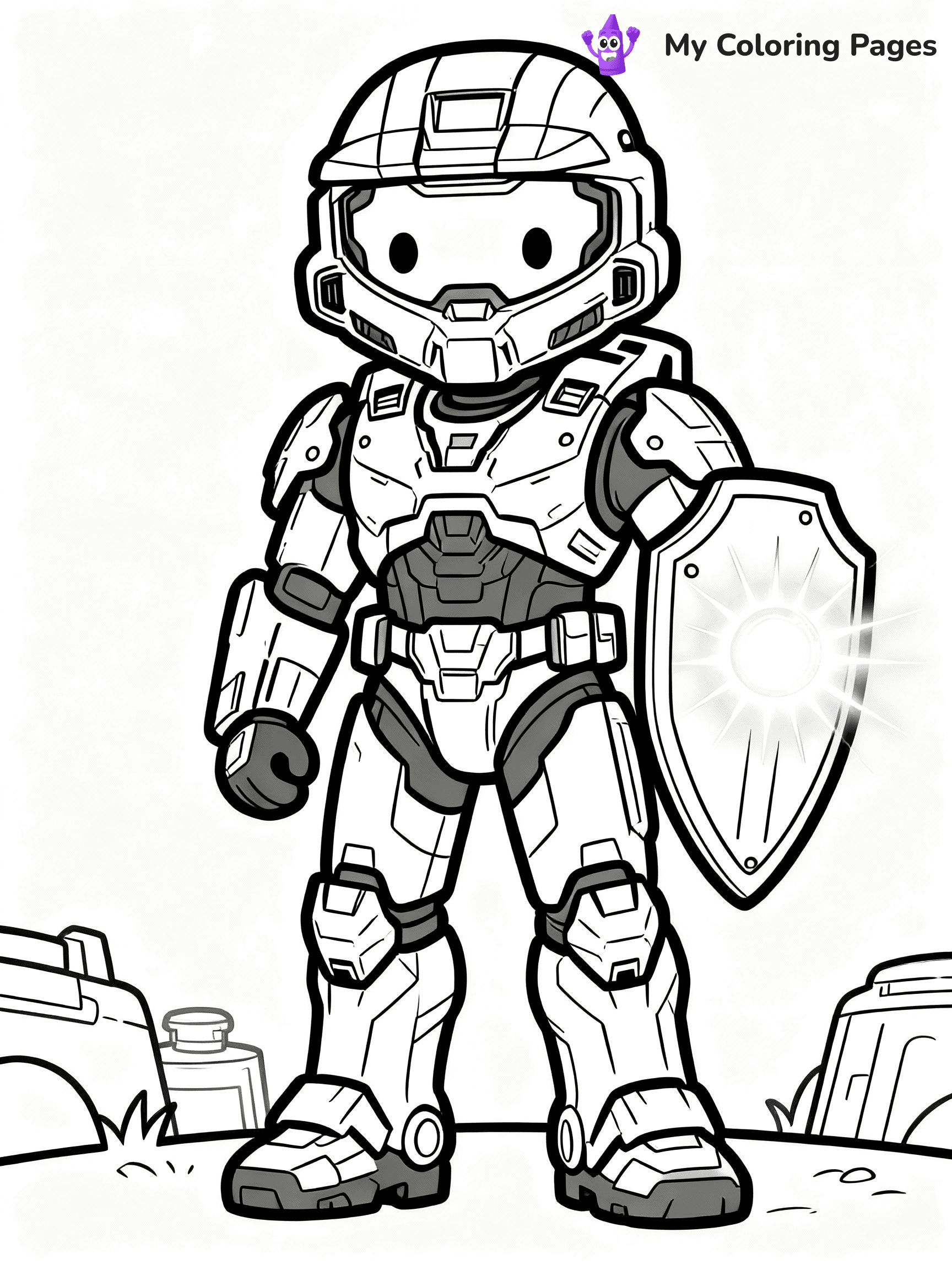 Halo Coloring Pages - 6
