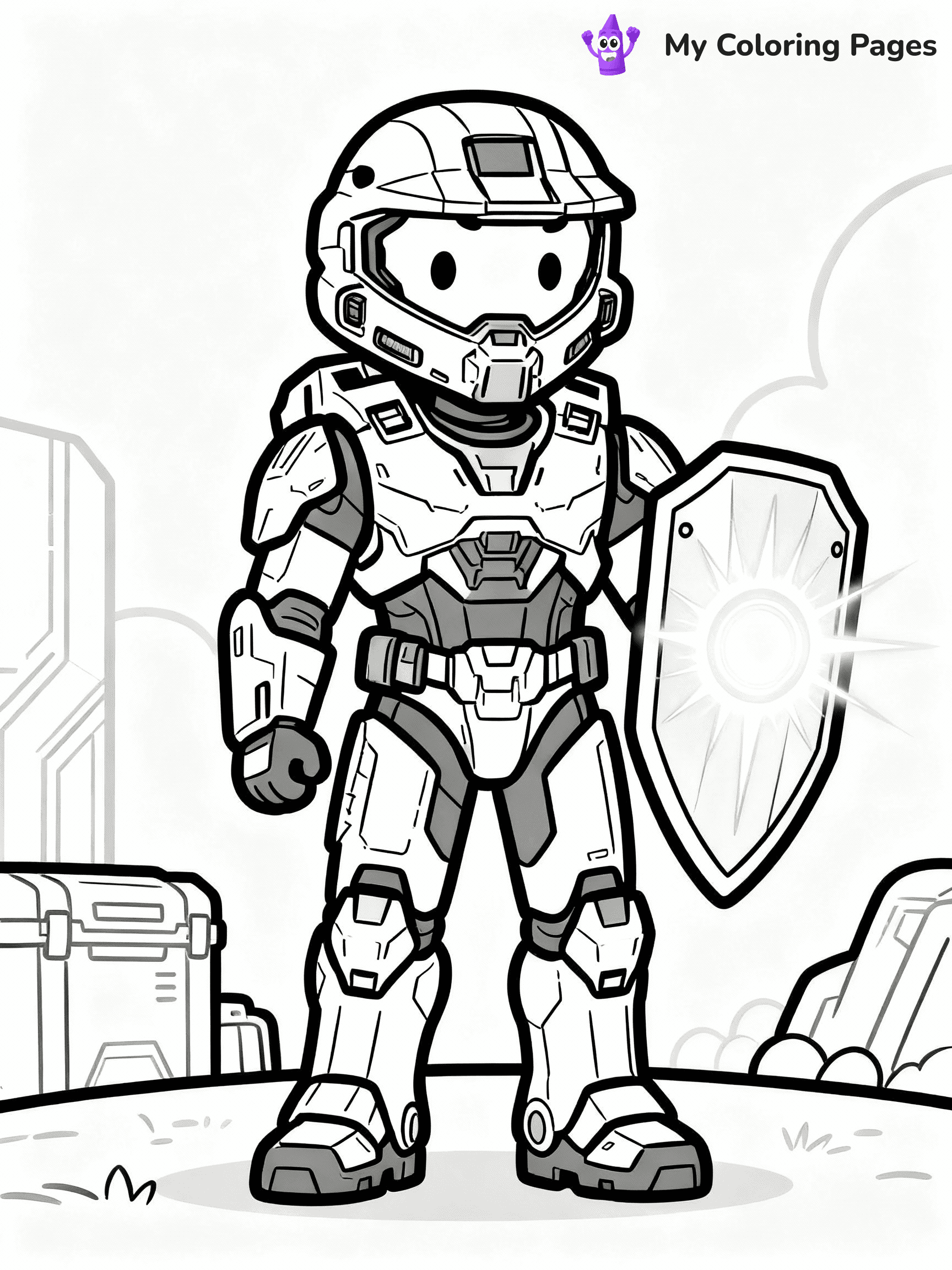 Halo Coloring Pages - 5