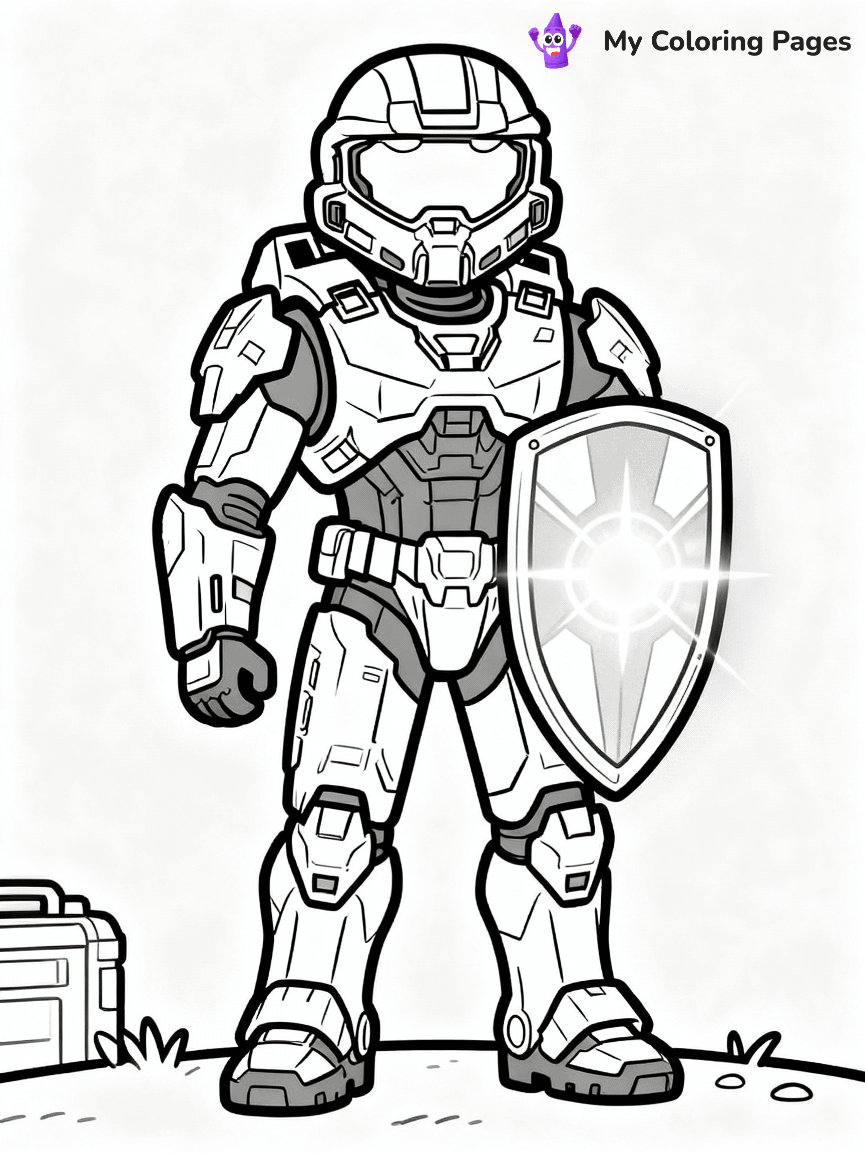 Halo Coloring Pages - 4