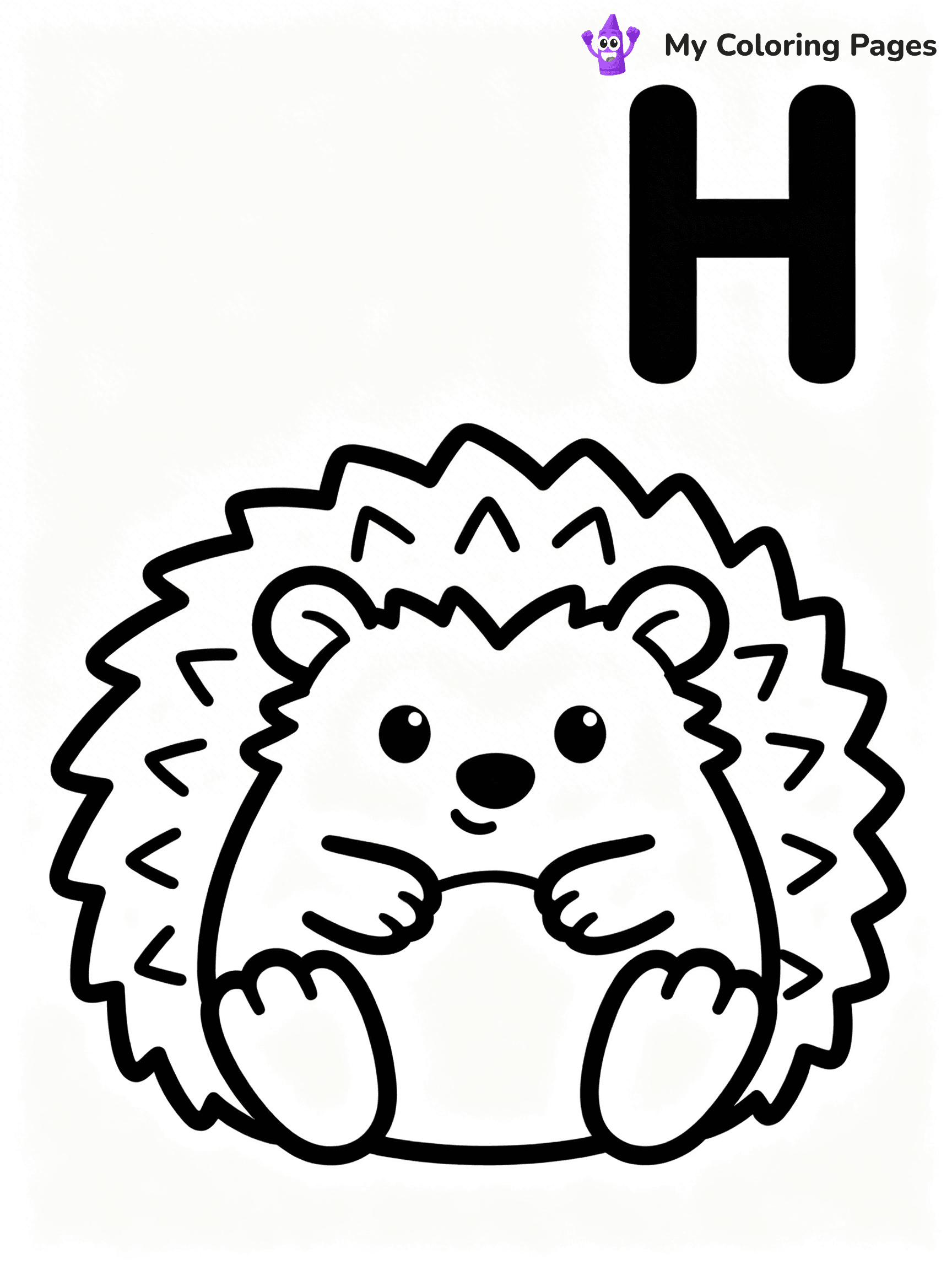 Letter H Coloring Pages - 43