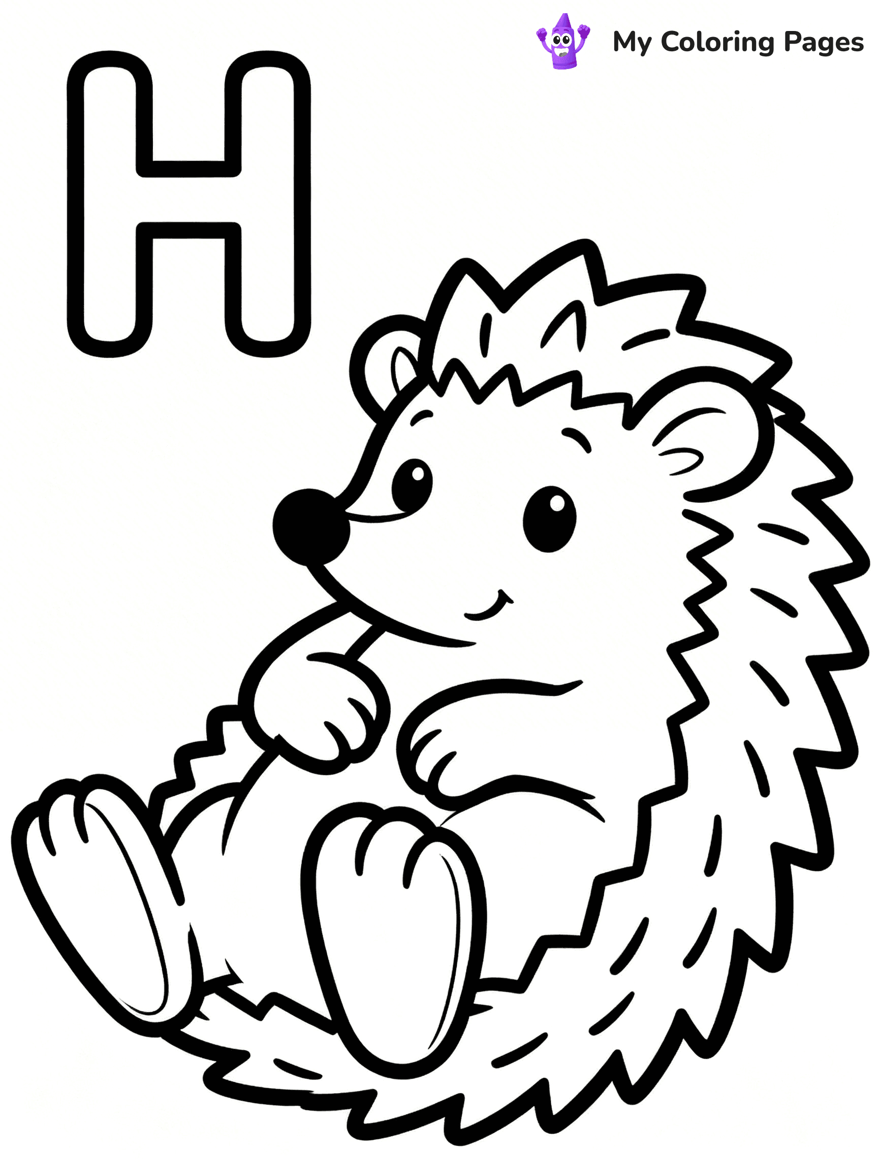Letter H Coloring Pages - 41