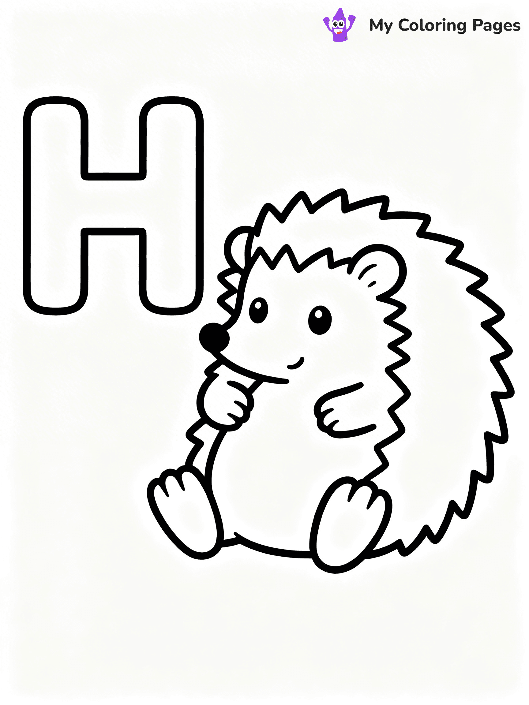 Letter H Coloring Pages - 40
