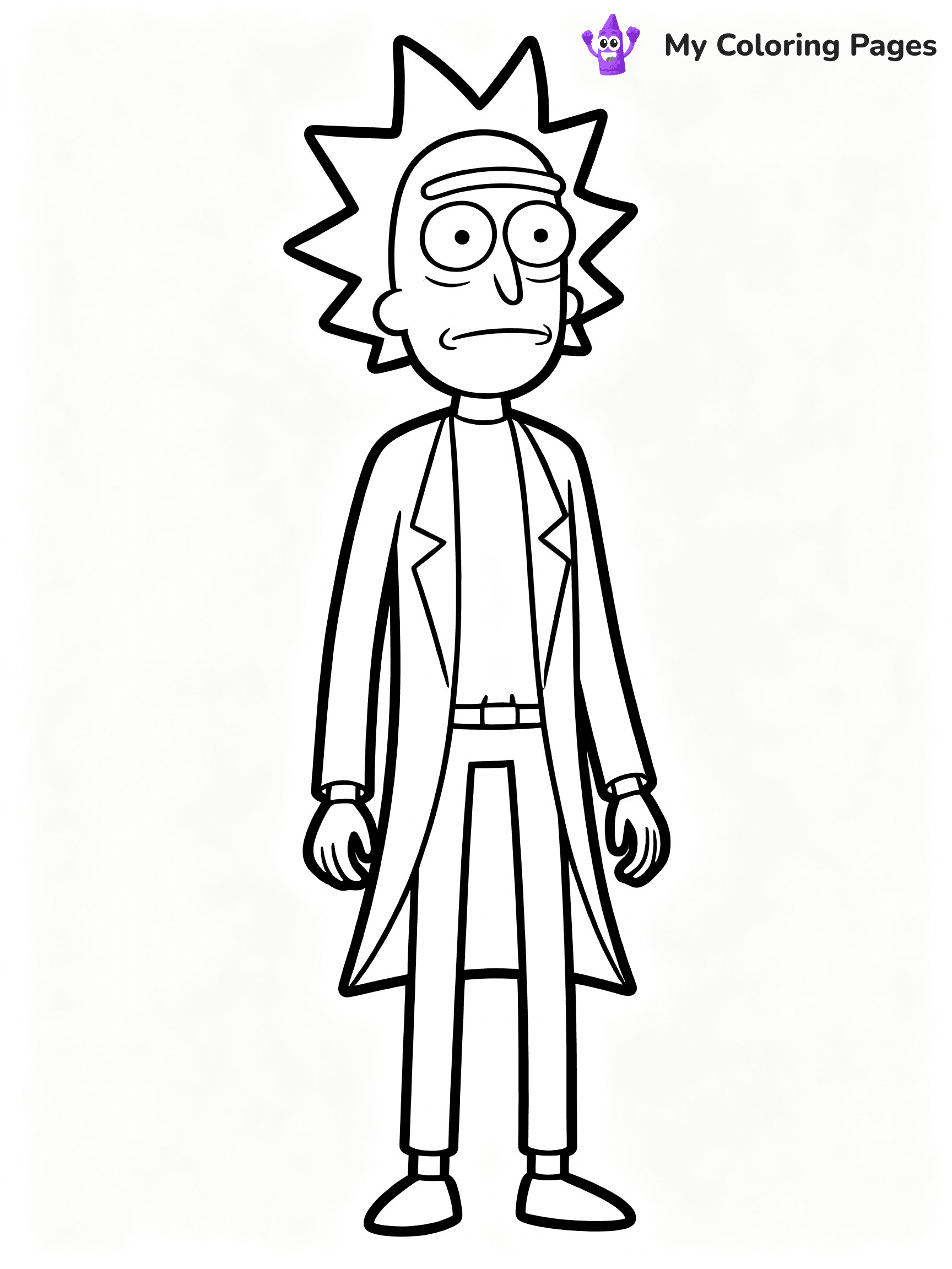 Rick And Morty Coloring Pages - 42