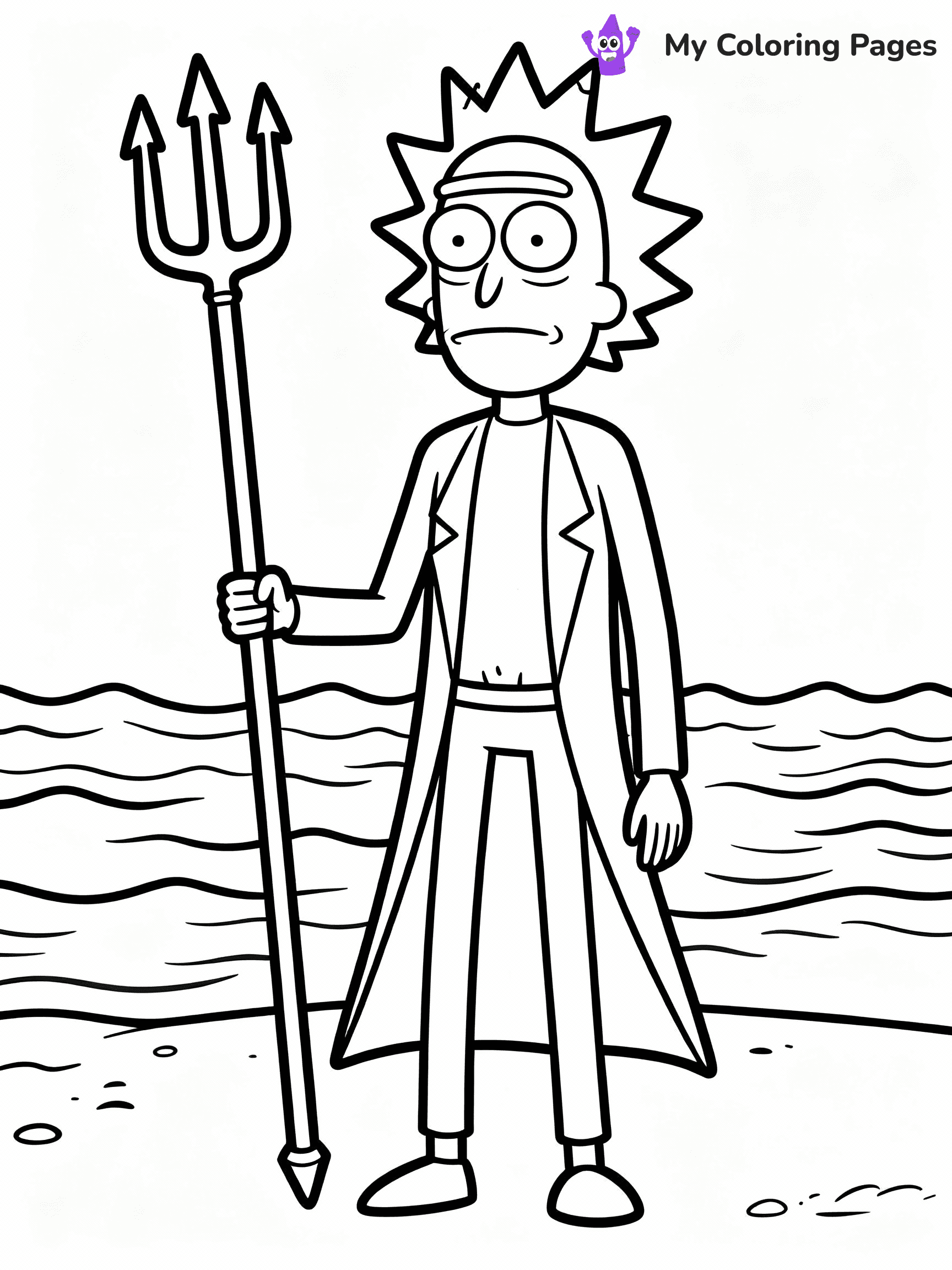 Rick And Morty Coloring Pages - 40