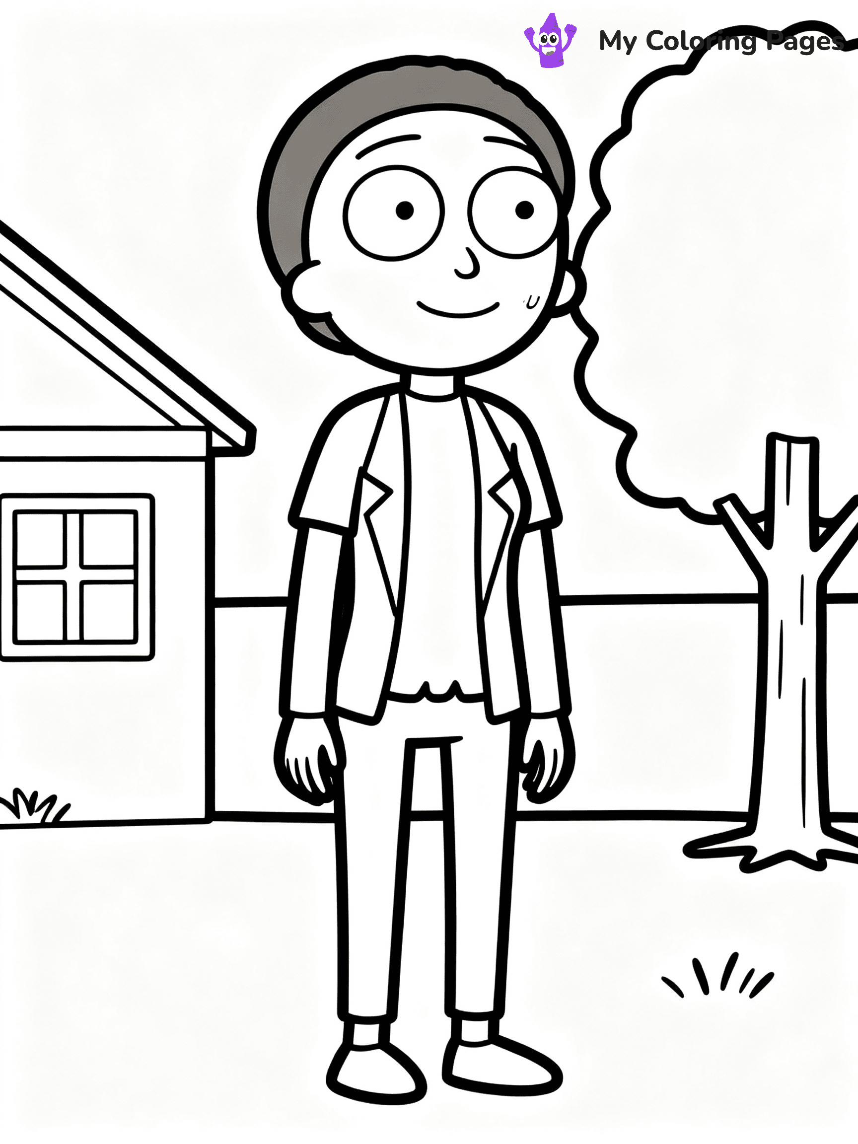 Rick And Morty Coloring Pages - 34