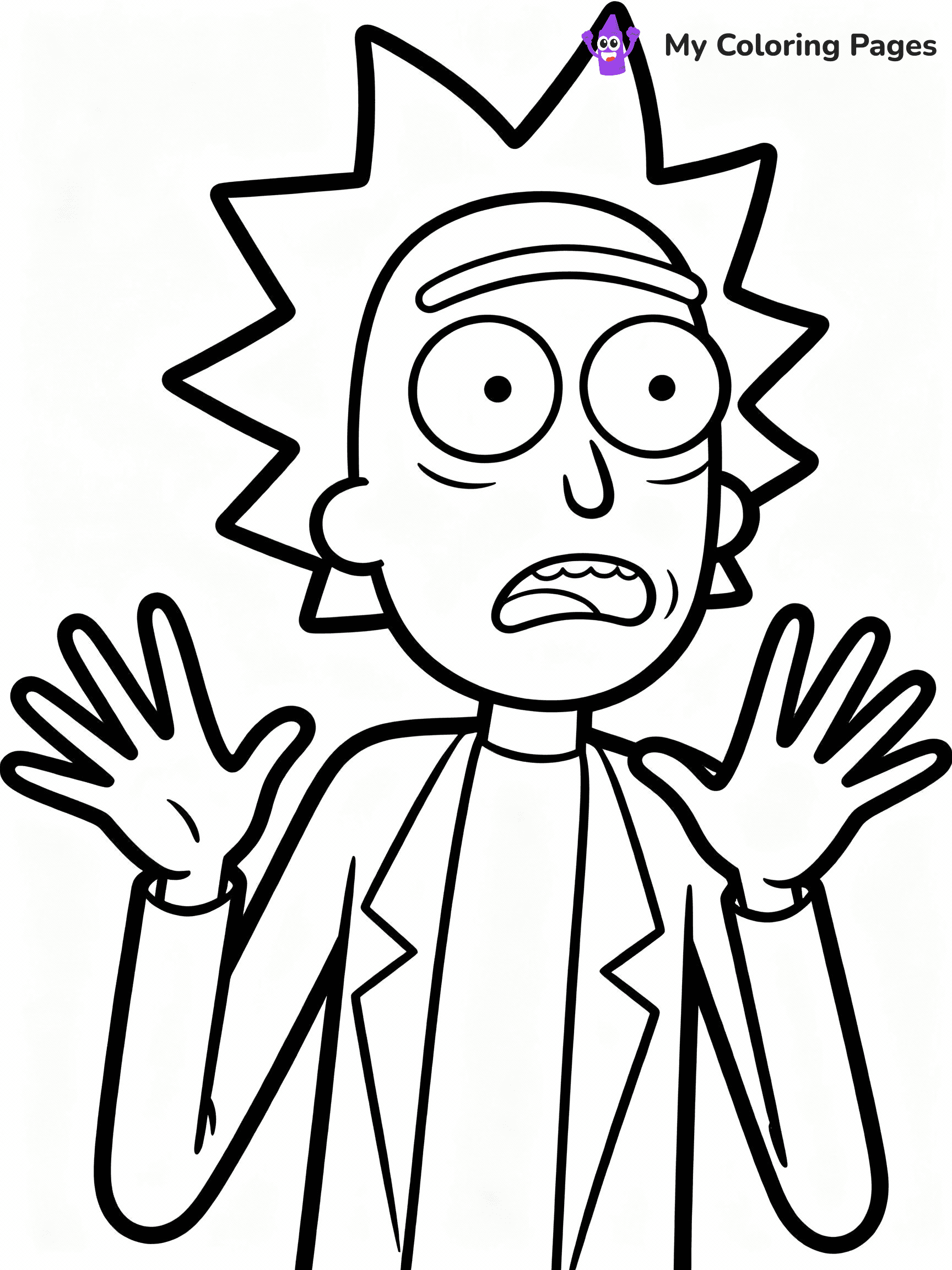 Rick And Morty Coloring Pages - 31
