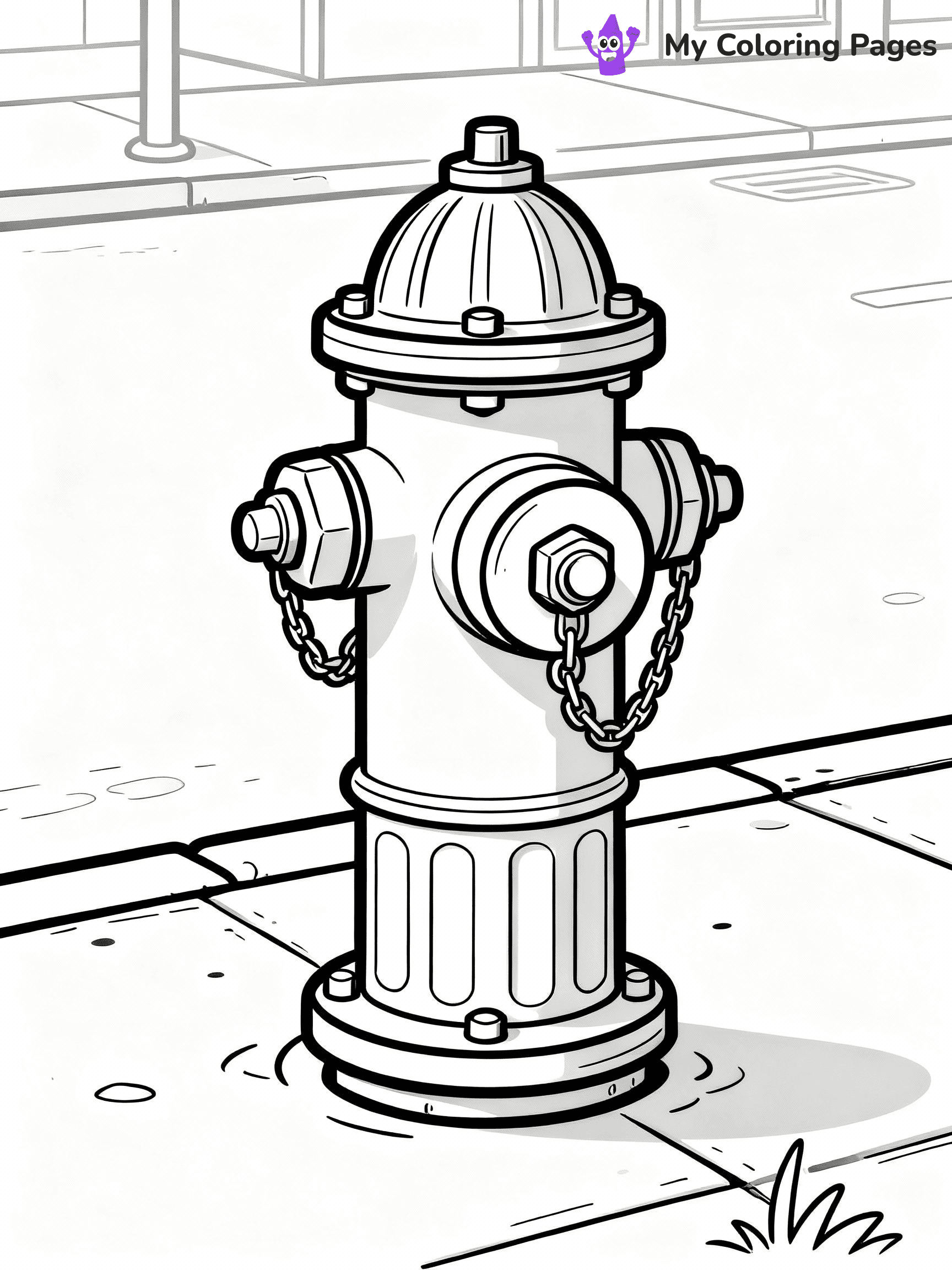 Fireman Coloring Pages - 24