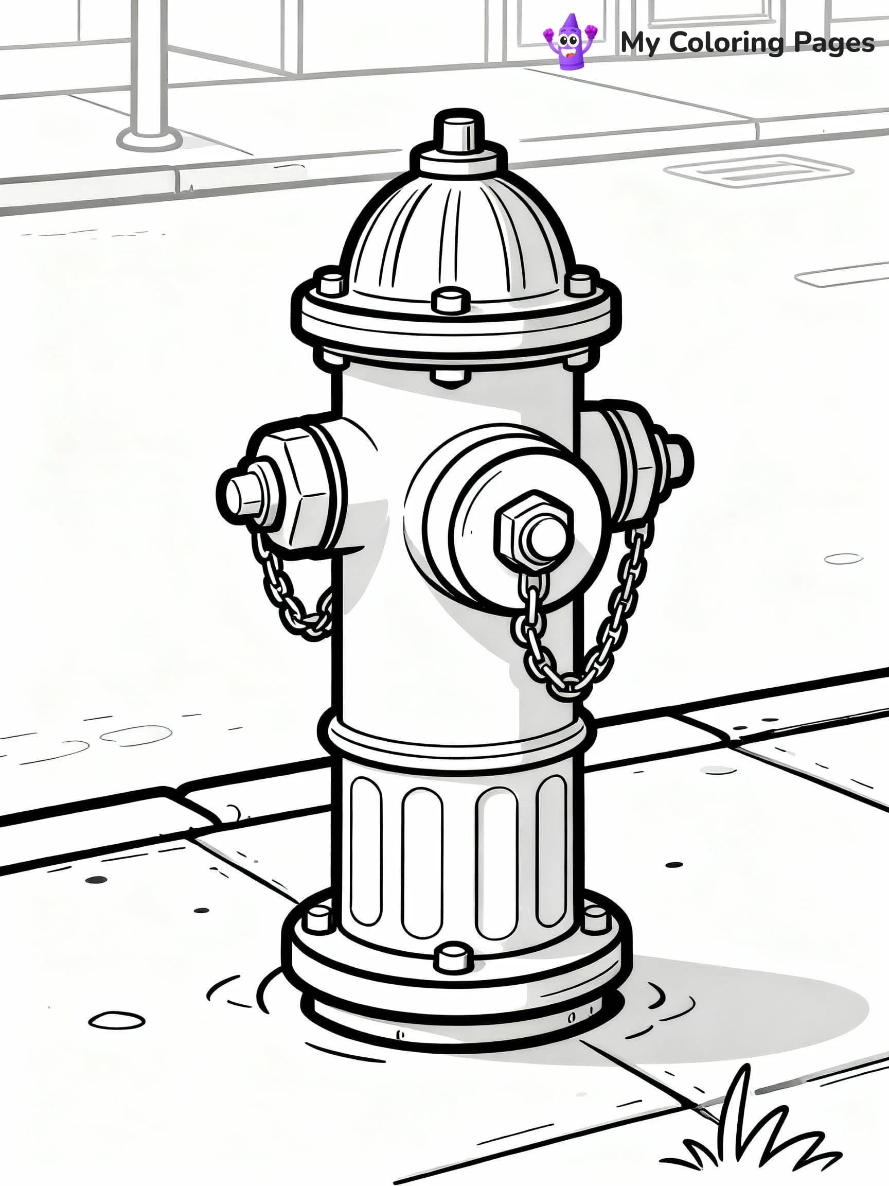Fireman Coloring Pages - 24
