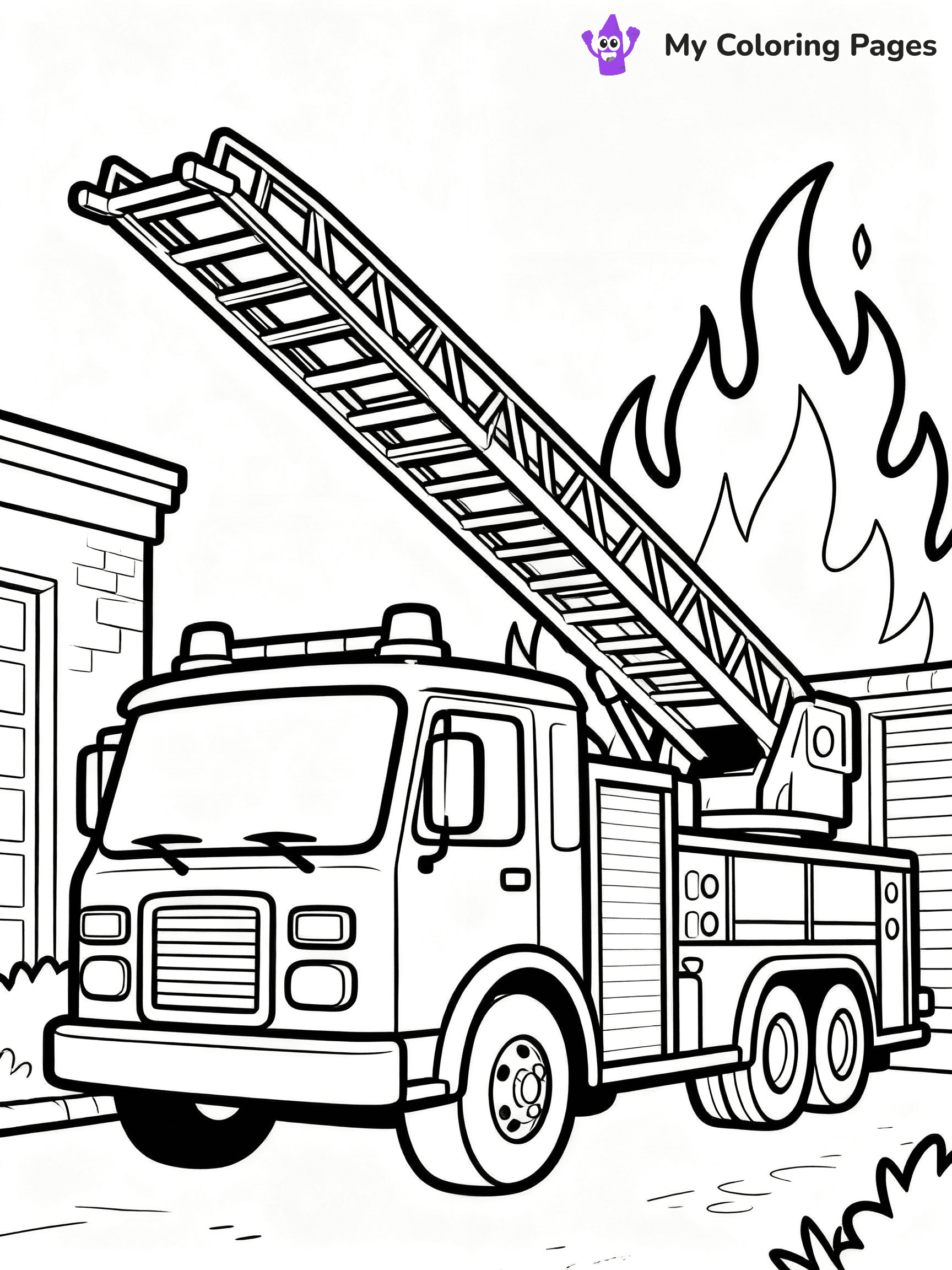 Fireman Coloring Pages - 5