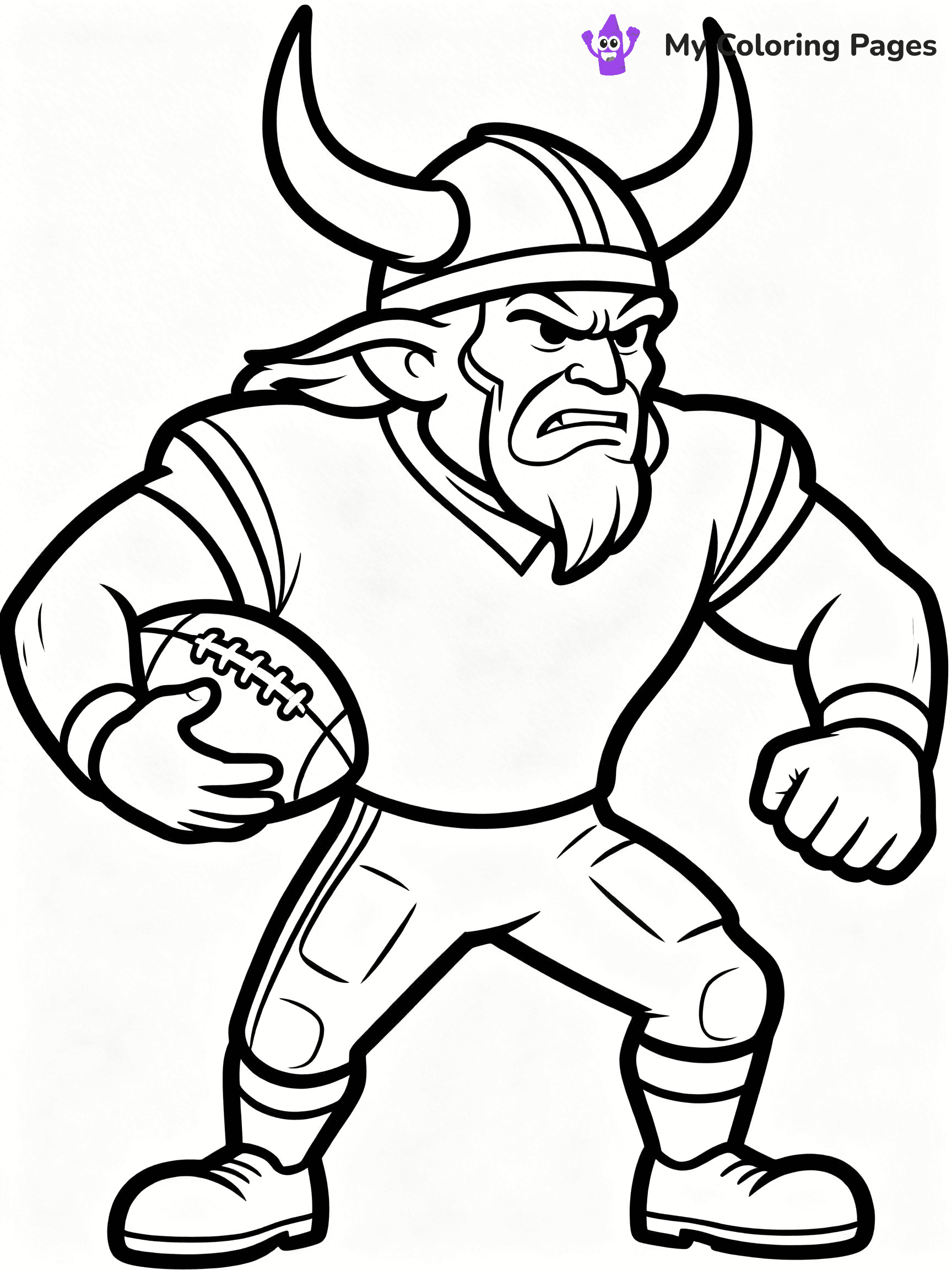 Minnesota Vikings Coloring Pages - 38