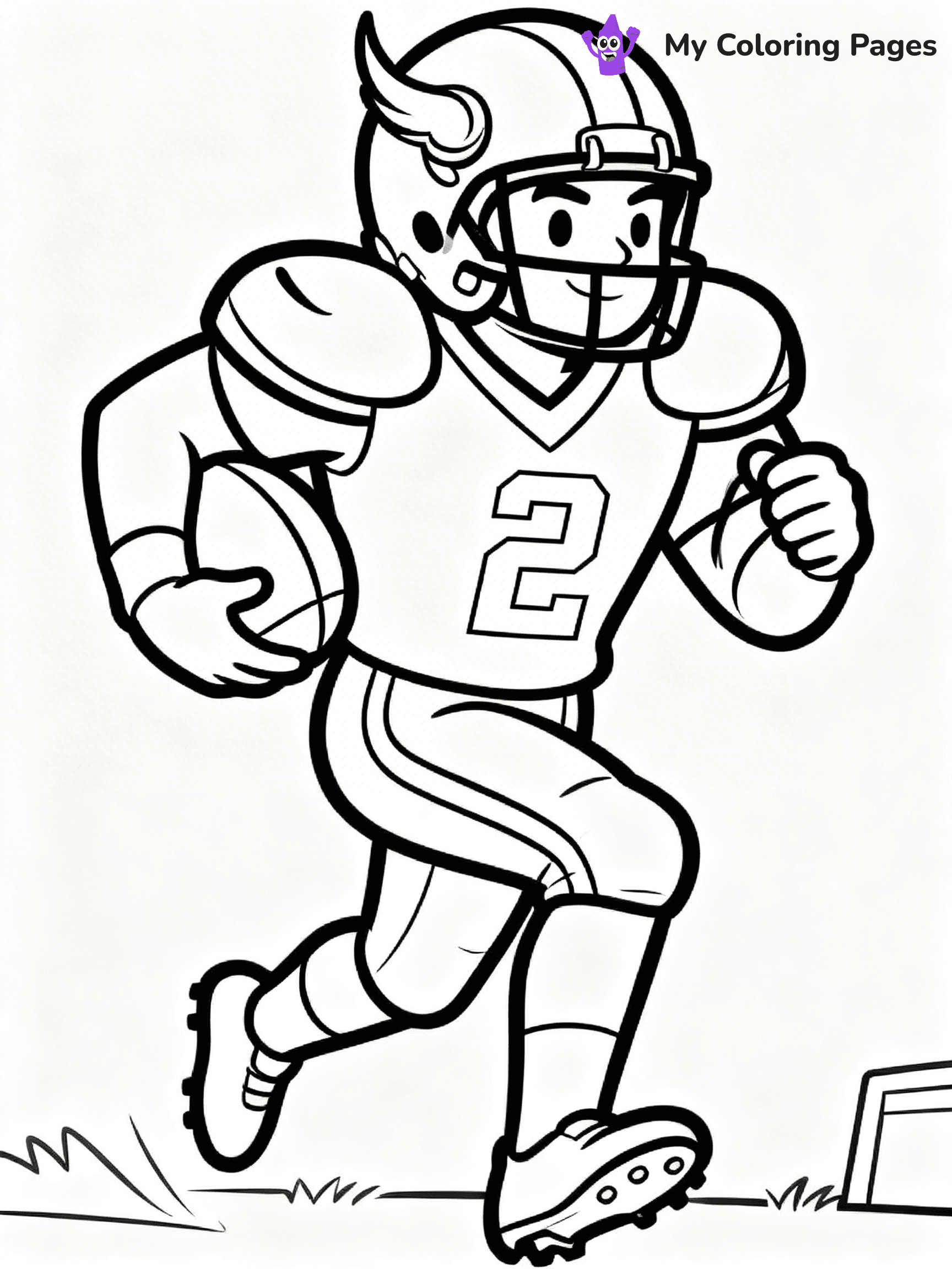 Minnesota Vikings Coloring Pages - 25