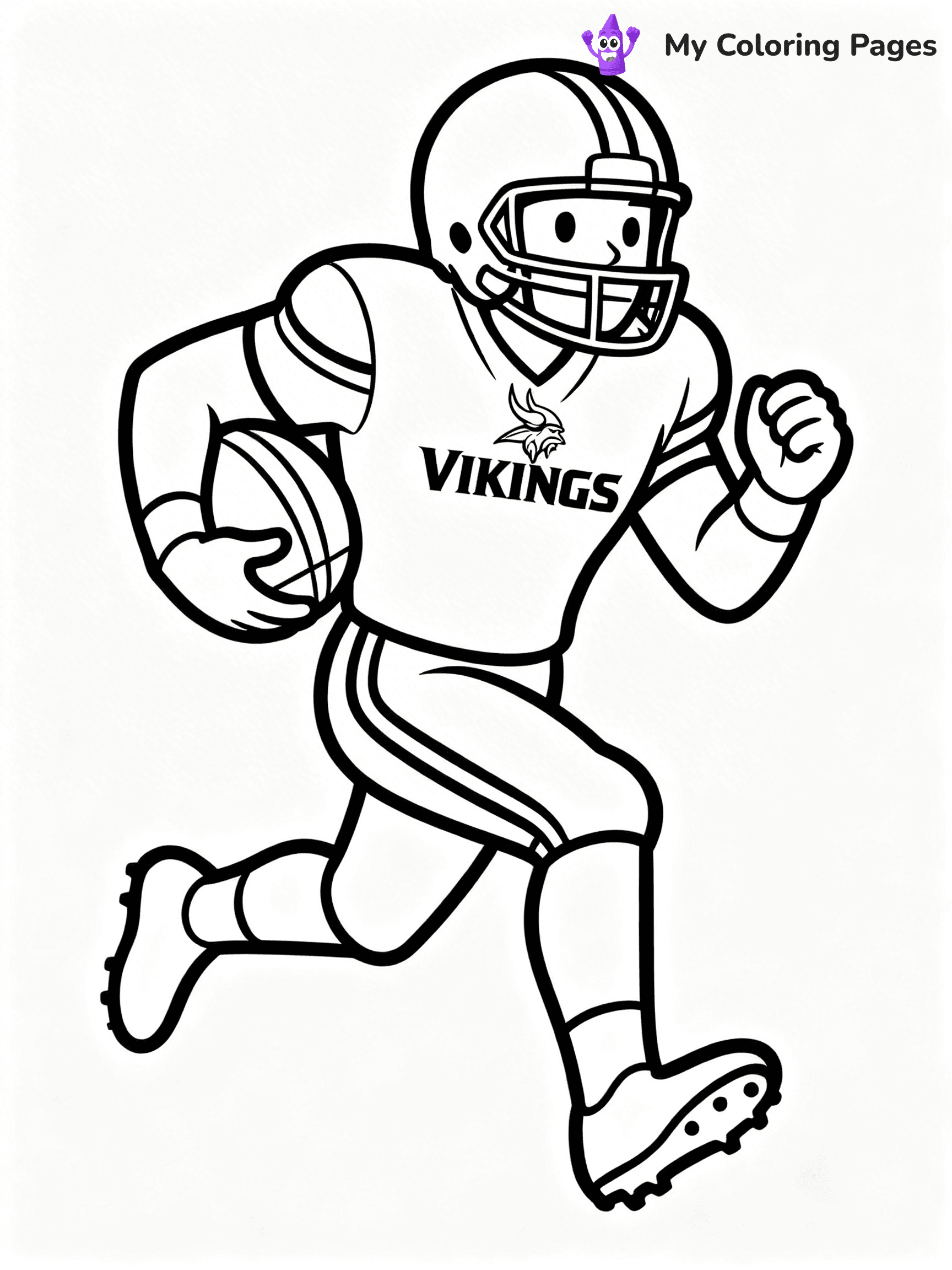 Minnesota Vikings Coloring Pages - 18