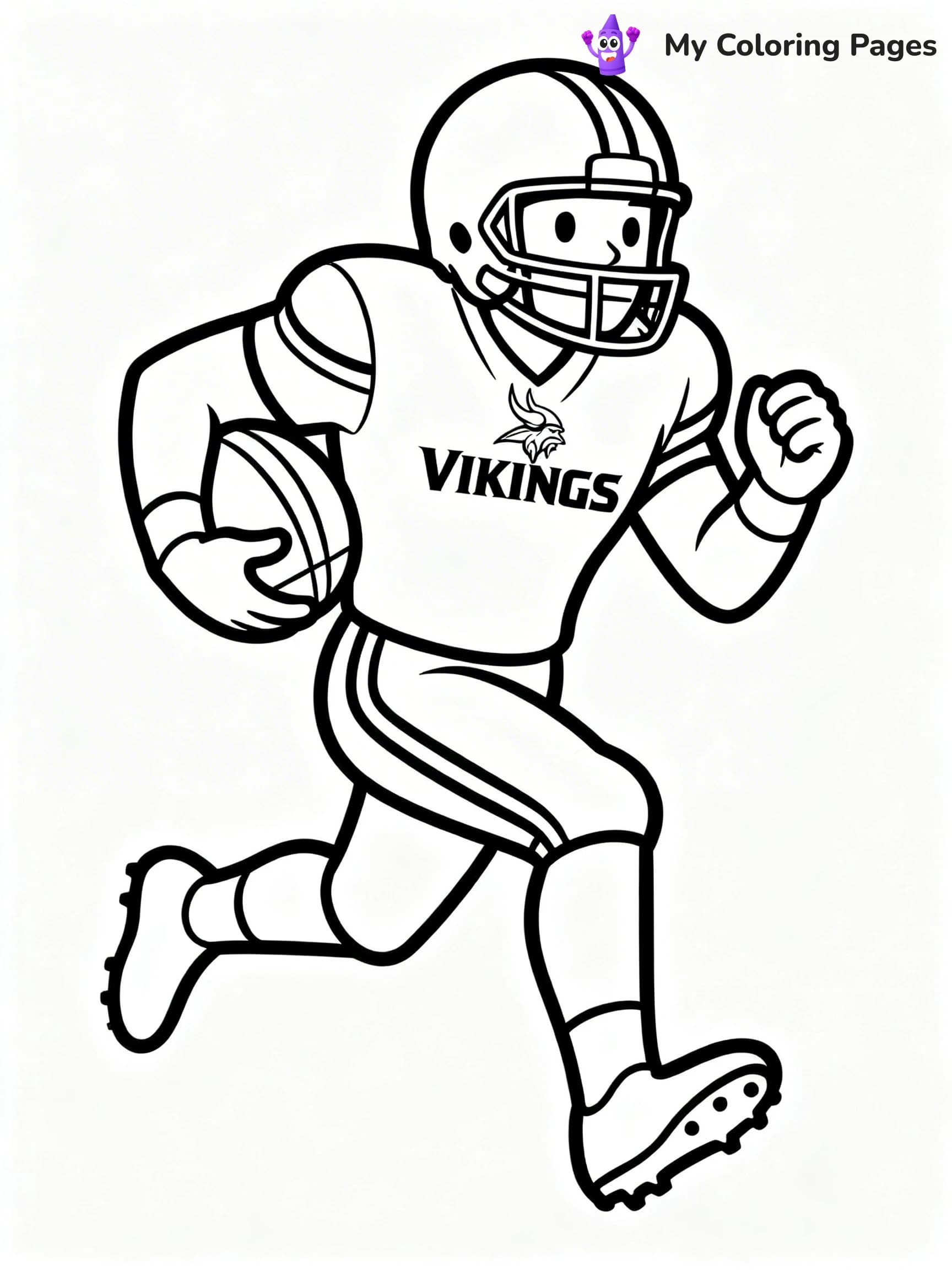 Minnesota Vikings Coloring Pages - 18