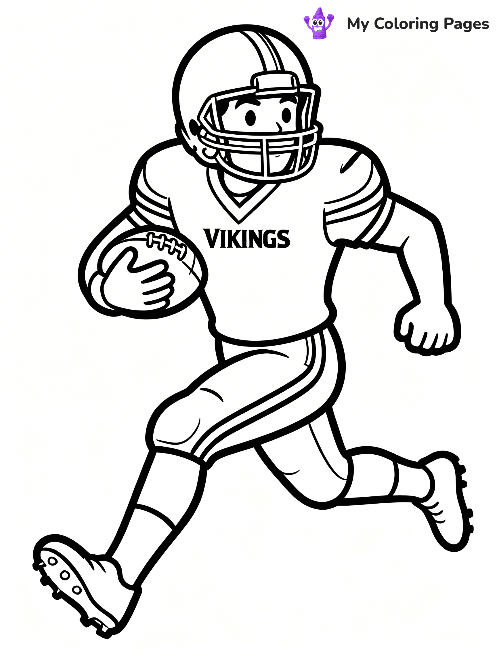 Minnesota Vikings Coloring Pages - 16