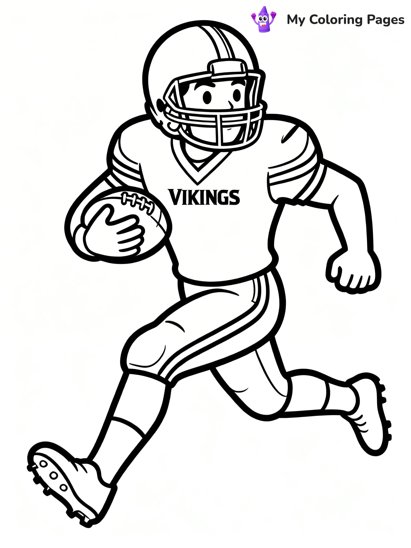 Minnesota Vikings Coloring Pages - 16