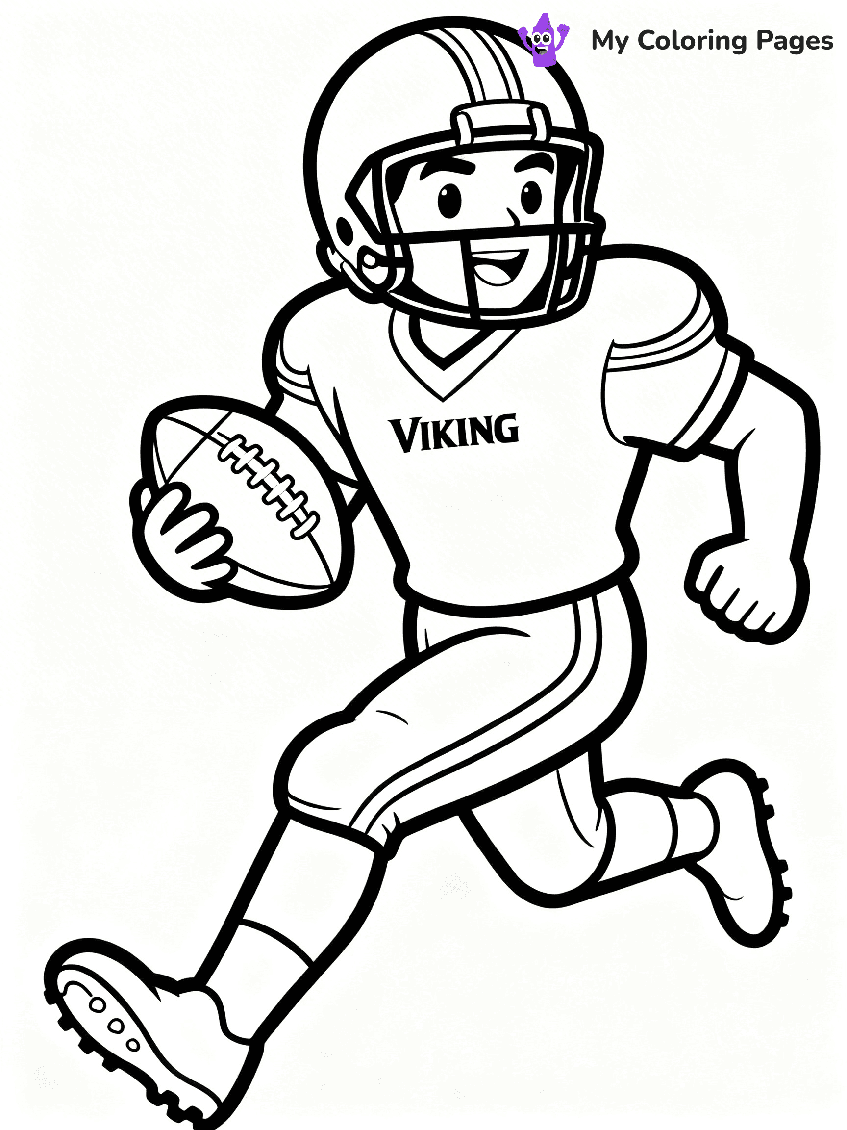 Minnesota Vikings Coloring Pages - 15