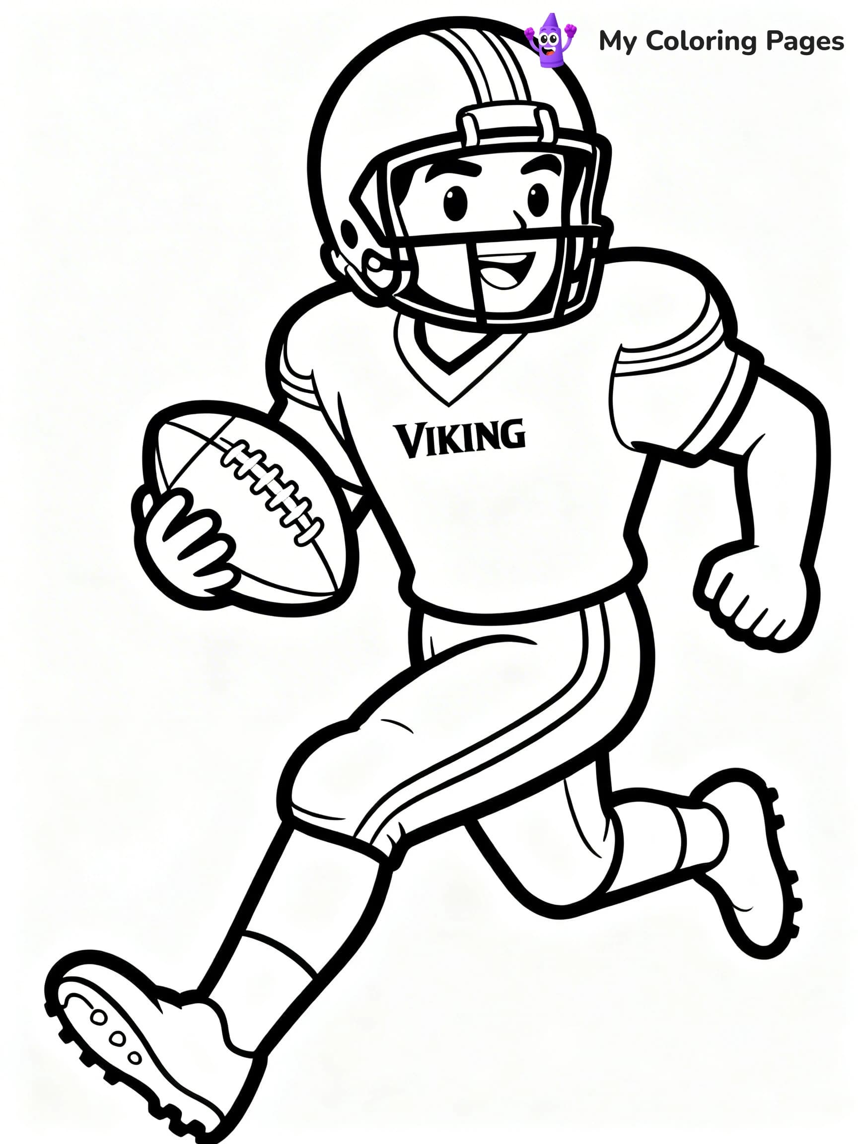 Minnesota Vikings Coloring Pages - 15