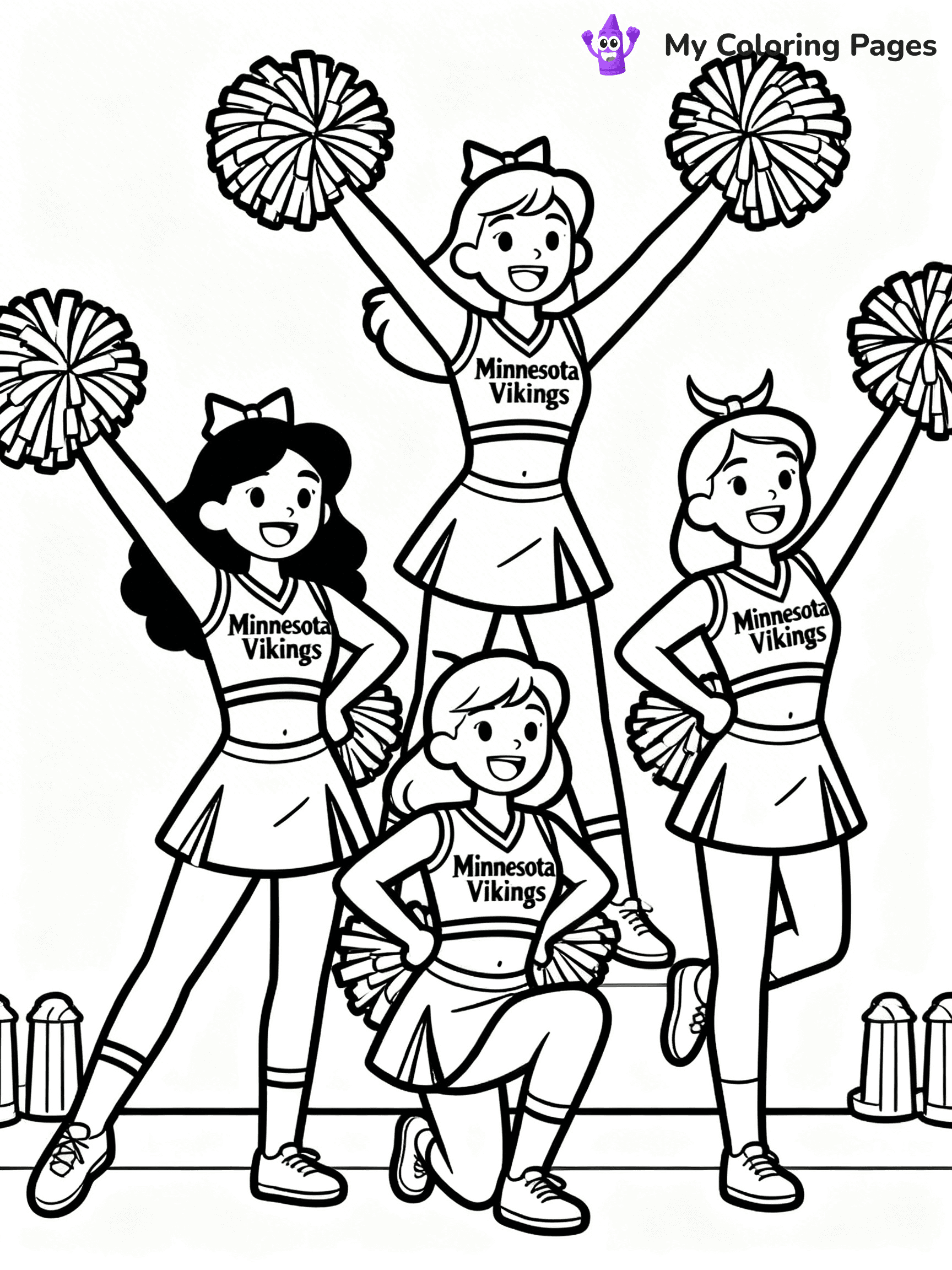 Minnesota Vikings Coloring Pages - 11