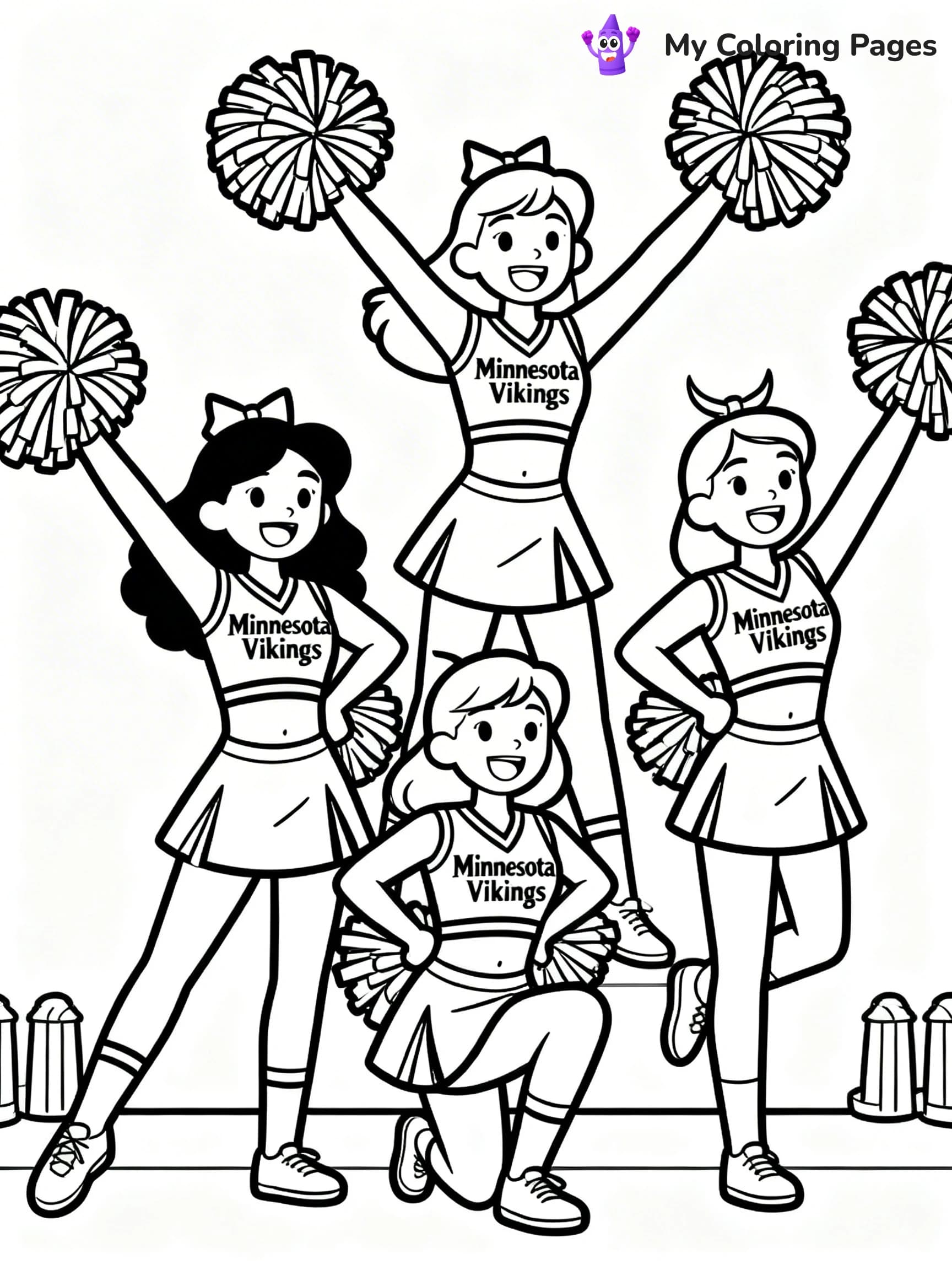 Minnesota Vikings Coloring Pages - 11