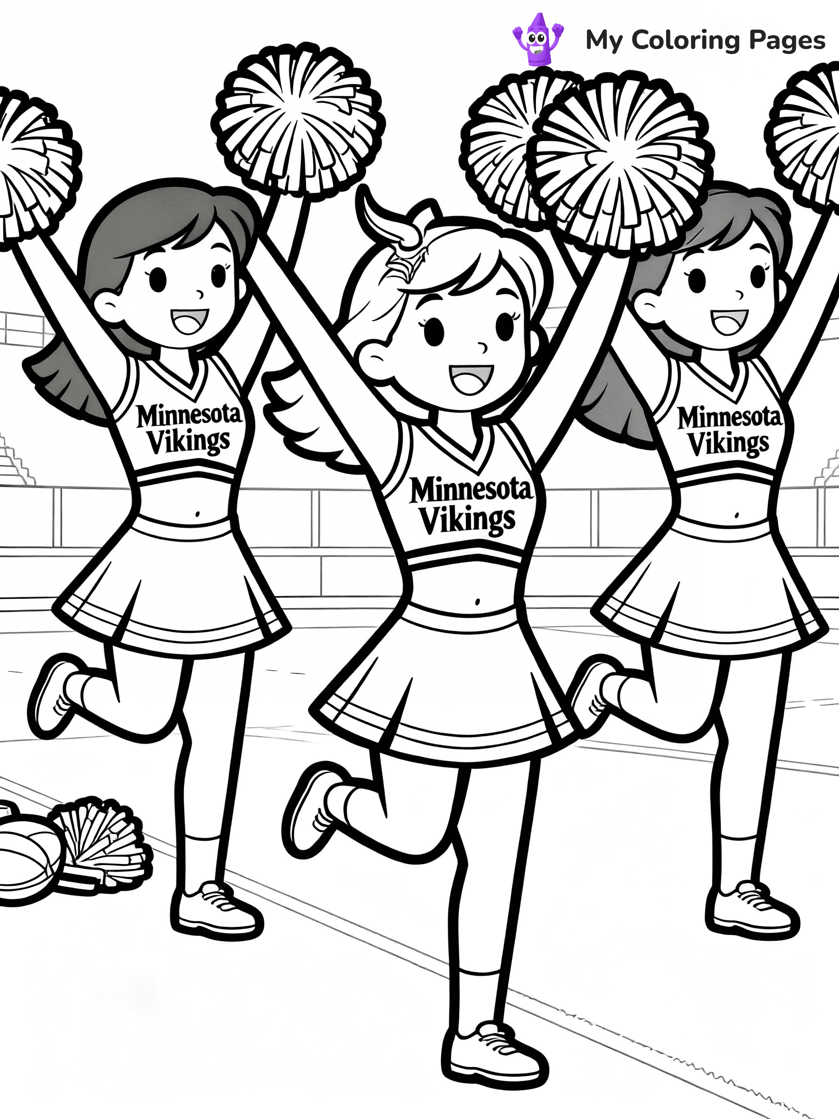 Minnesota Vikings Coloring Pages - 7