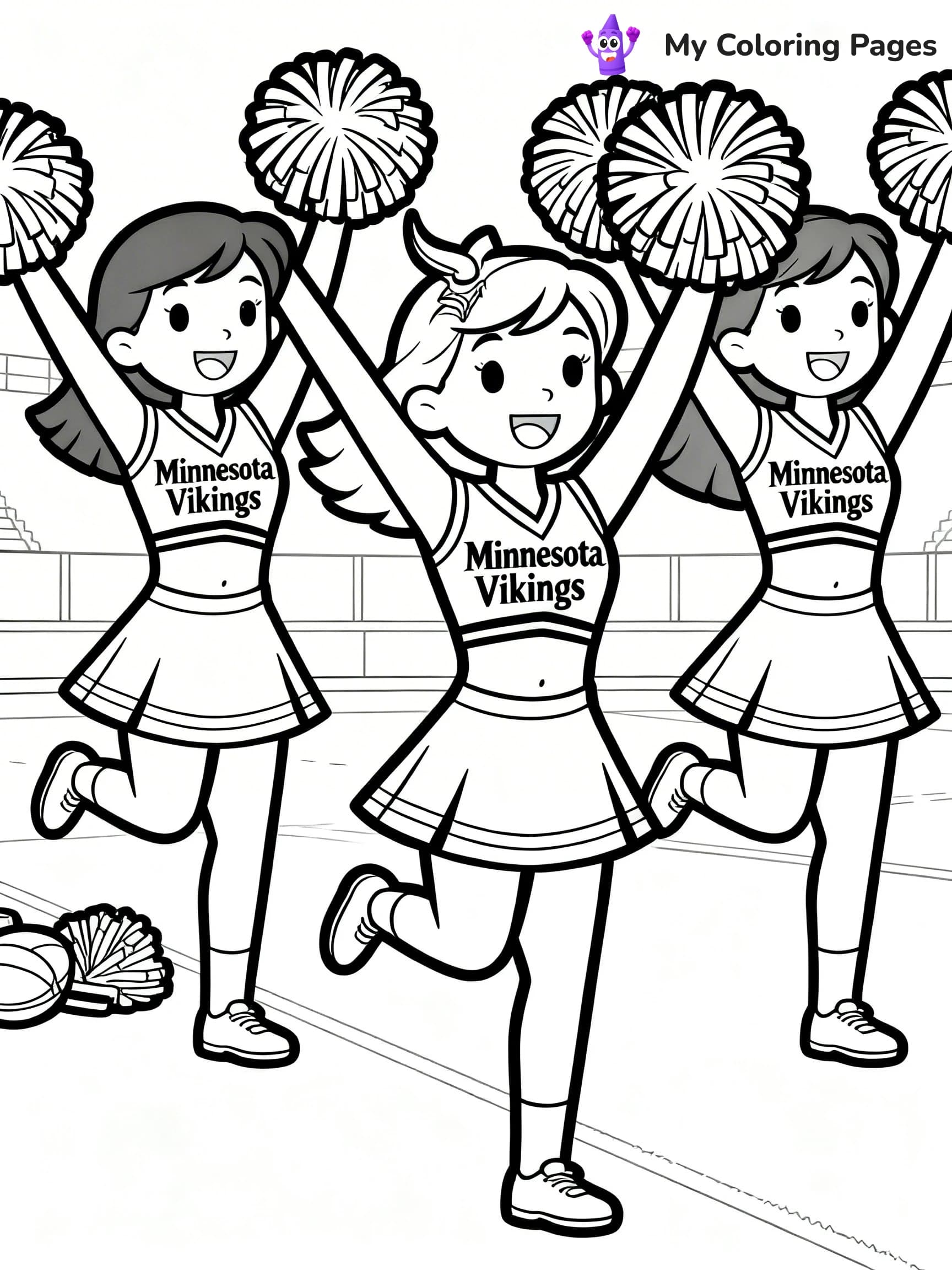 Minnesota Vikings Coloring Pages - 7