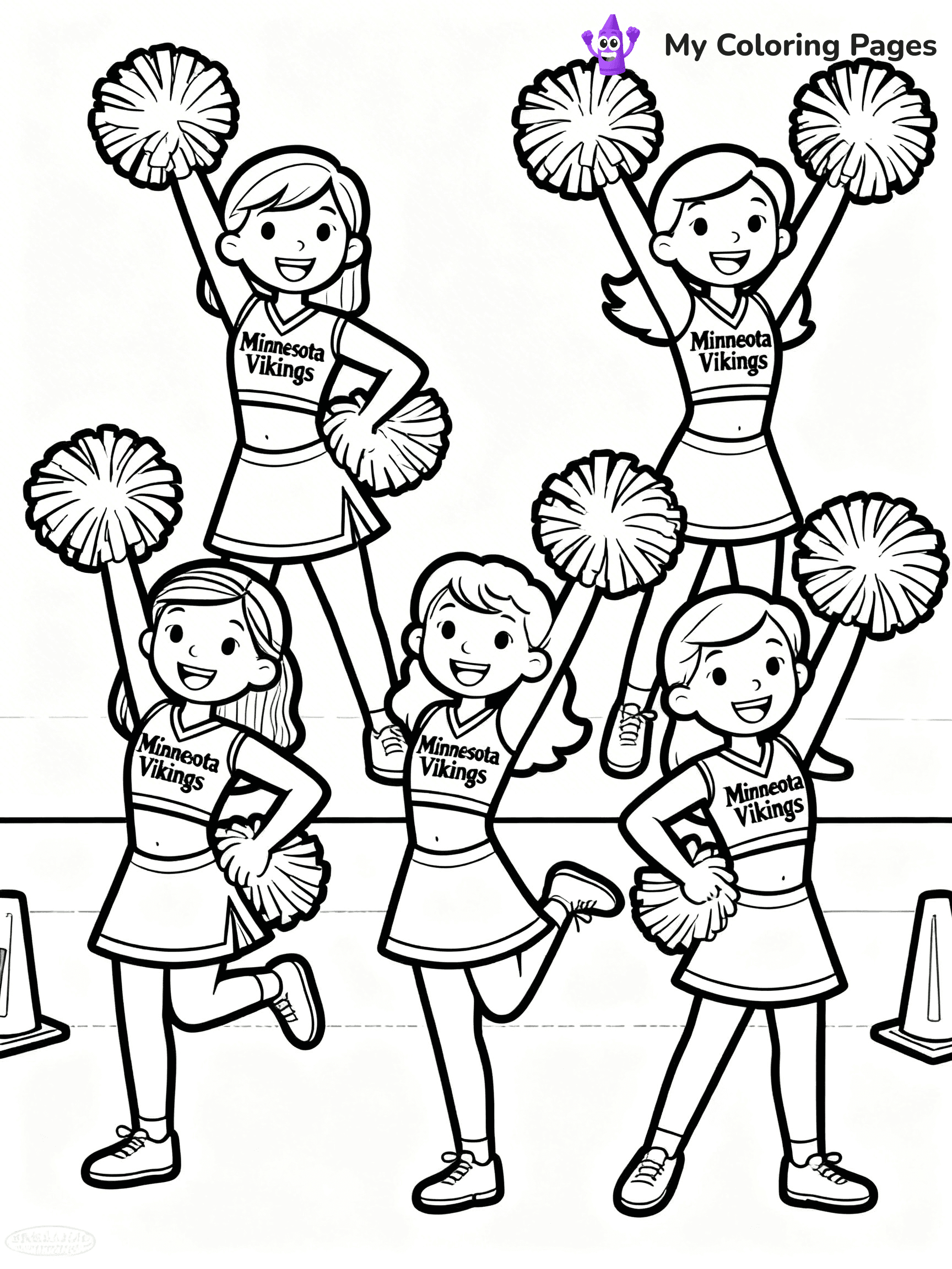 Minnesota Vikings Coloring Pages - 6