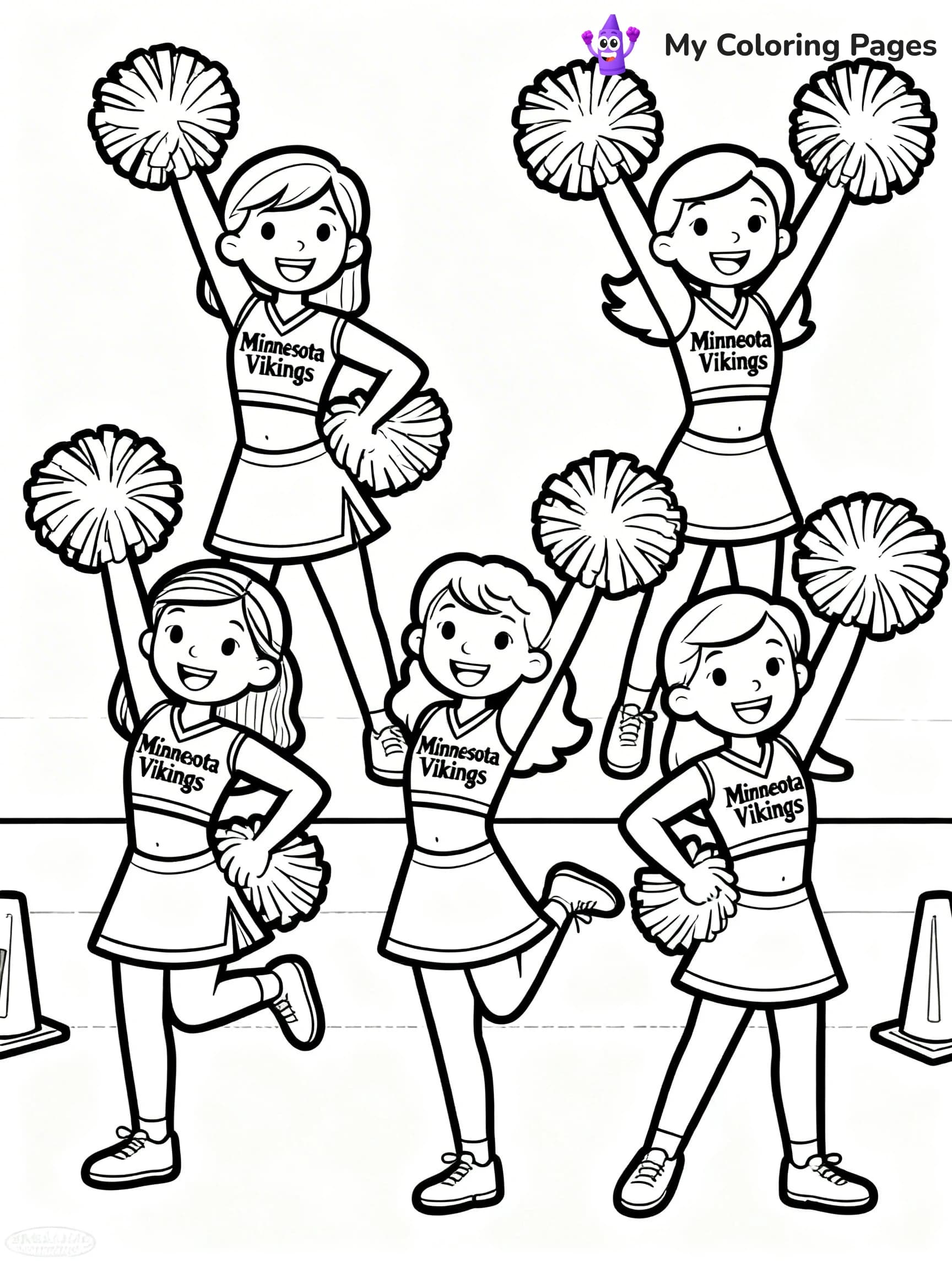 Minnesota Vikings Coloring Pages - 6