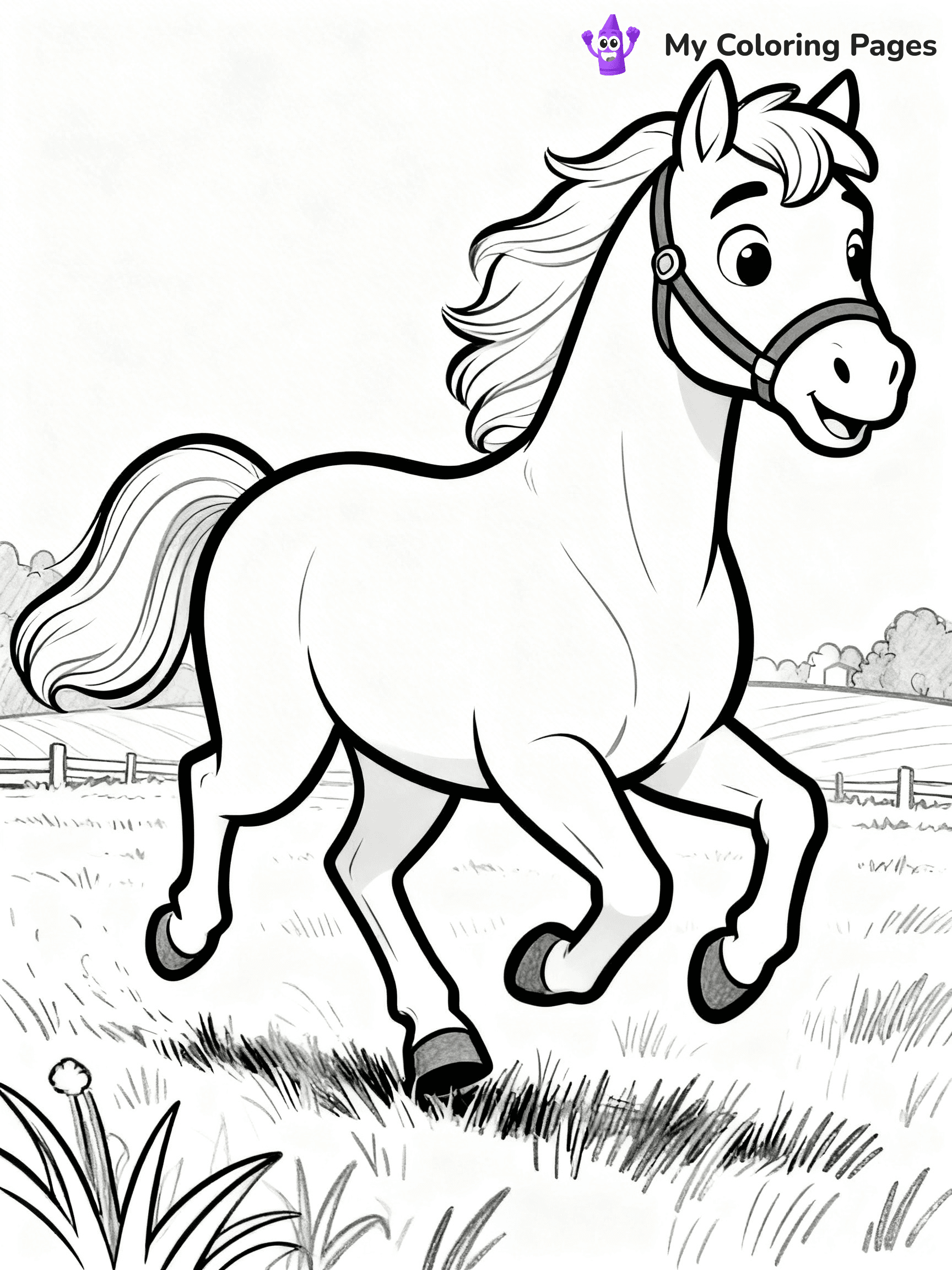 Farm Animals Coloring Pages - 24