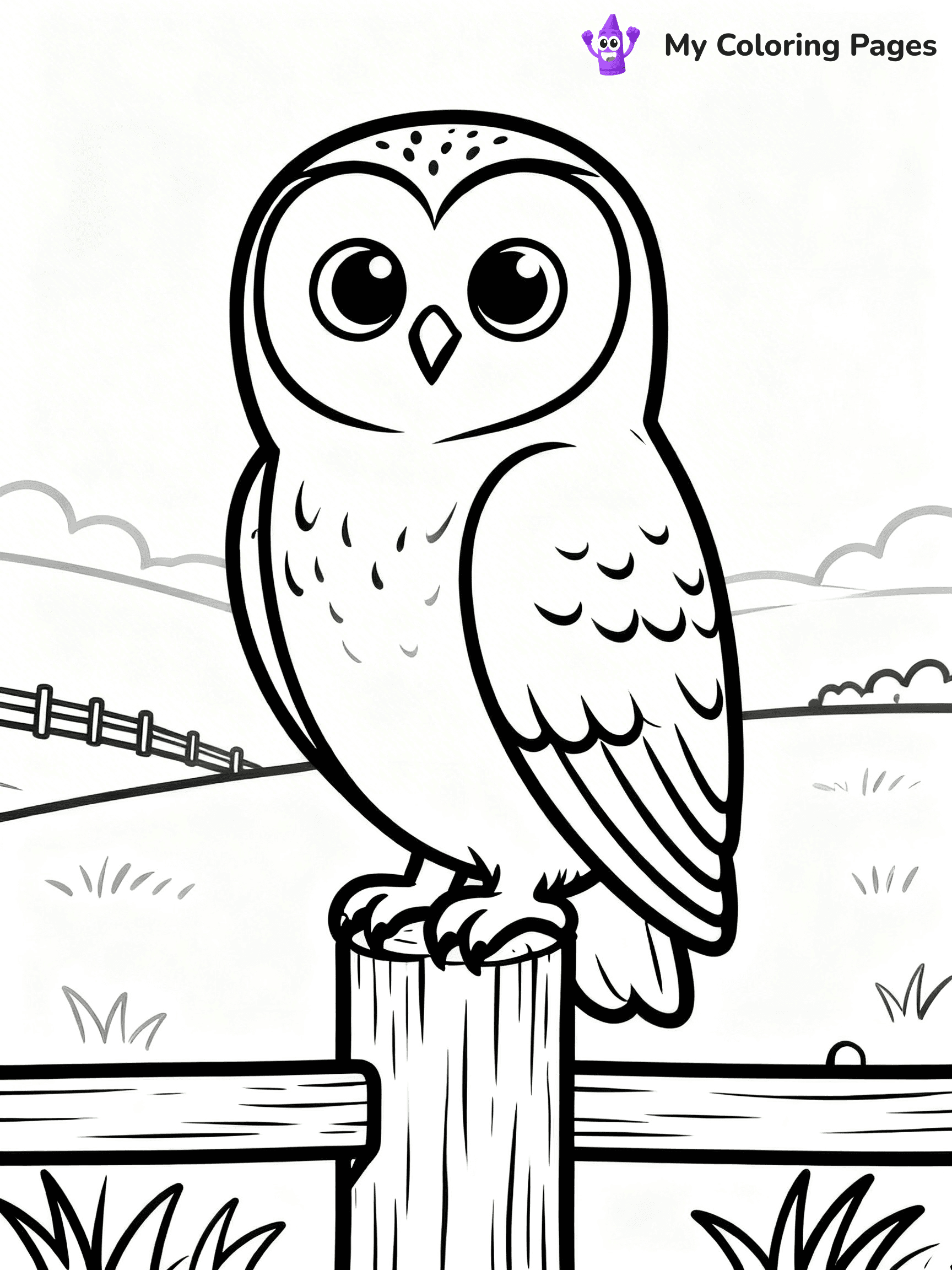 Farm Animals Coloring Pages - 14