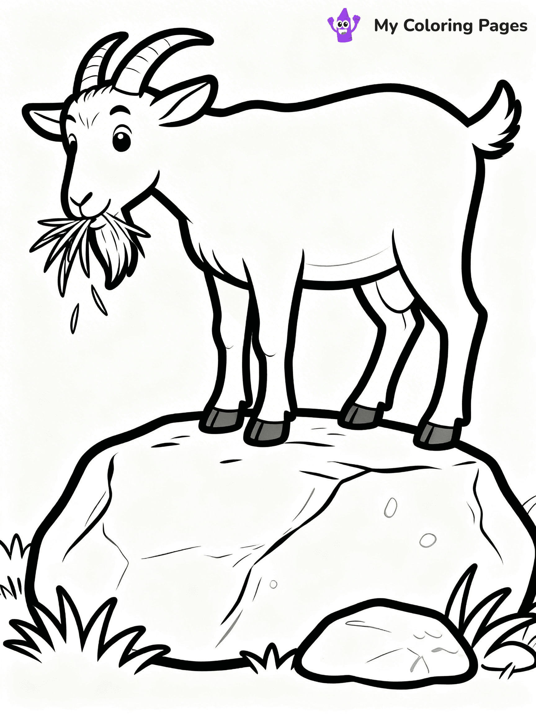 Farm Animals Coloring Pages - 12