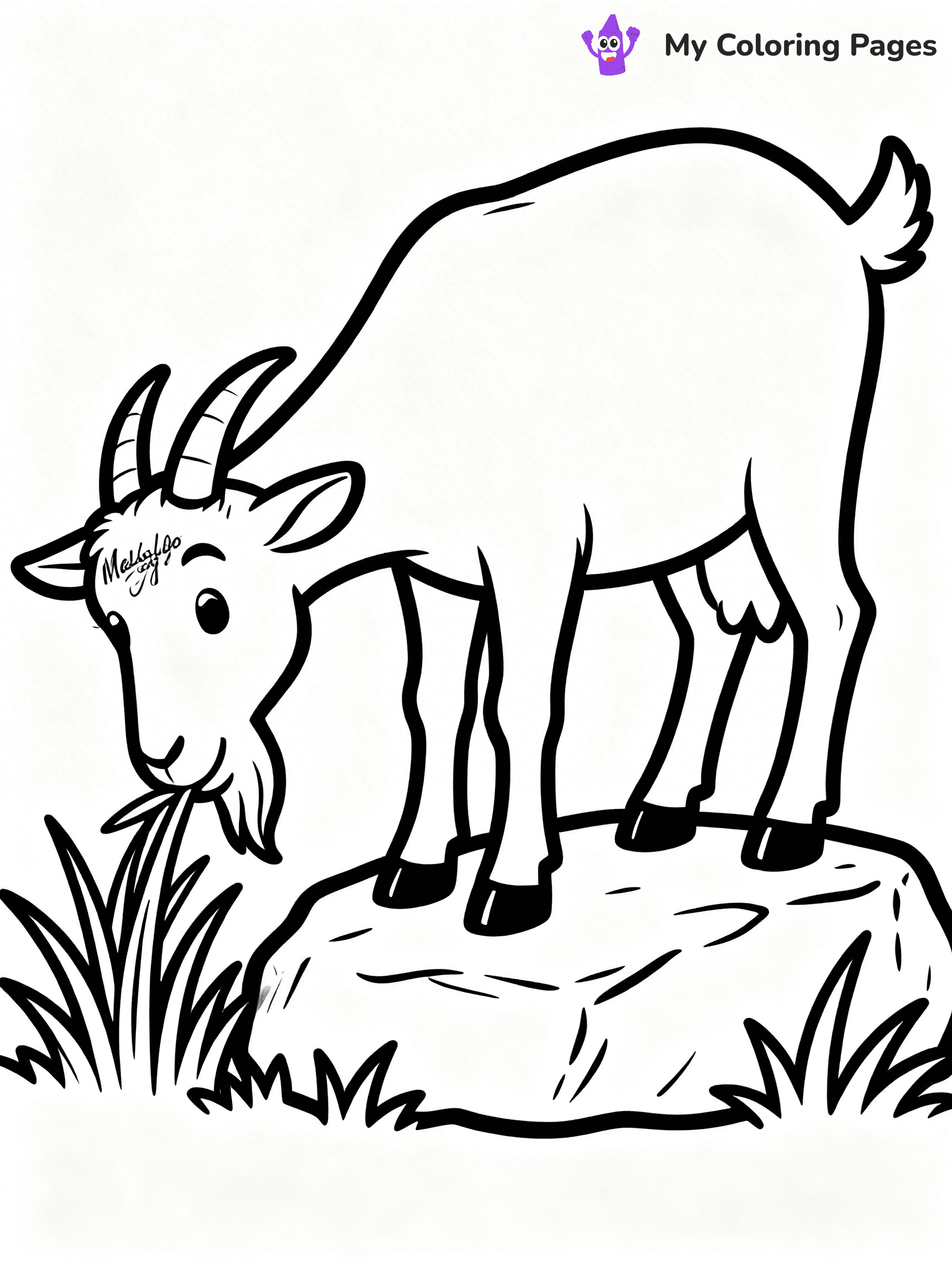 Farm Animals Coloring Pages - 9