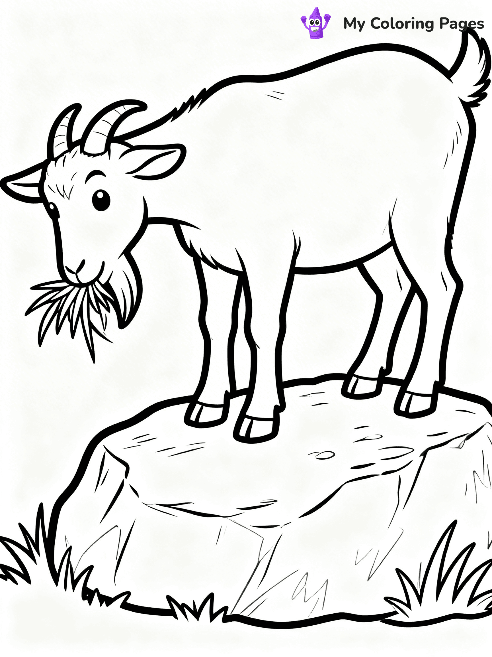 Farm Animals Coloring Pages - 7