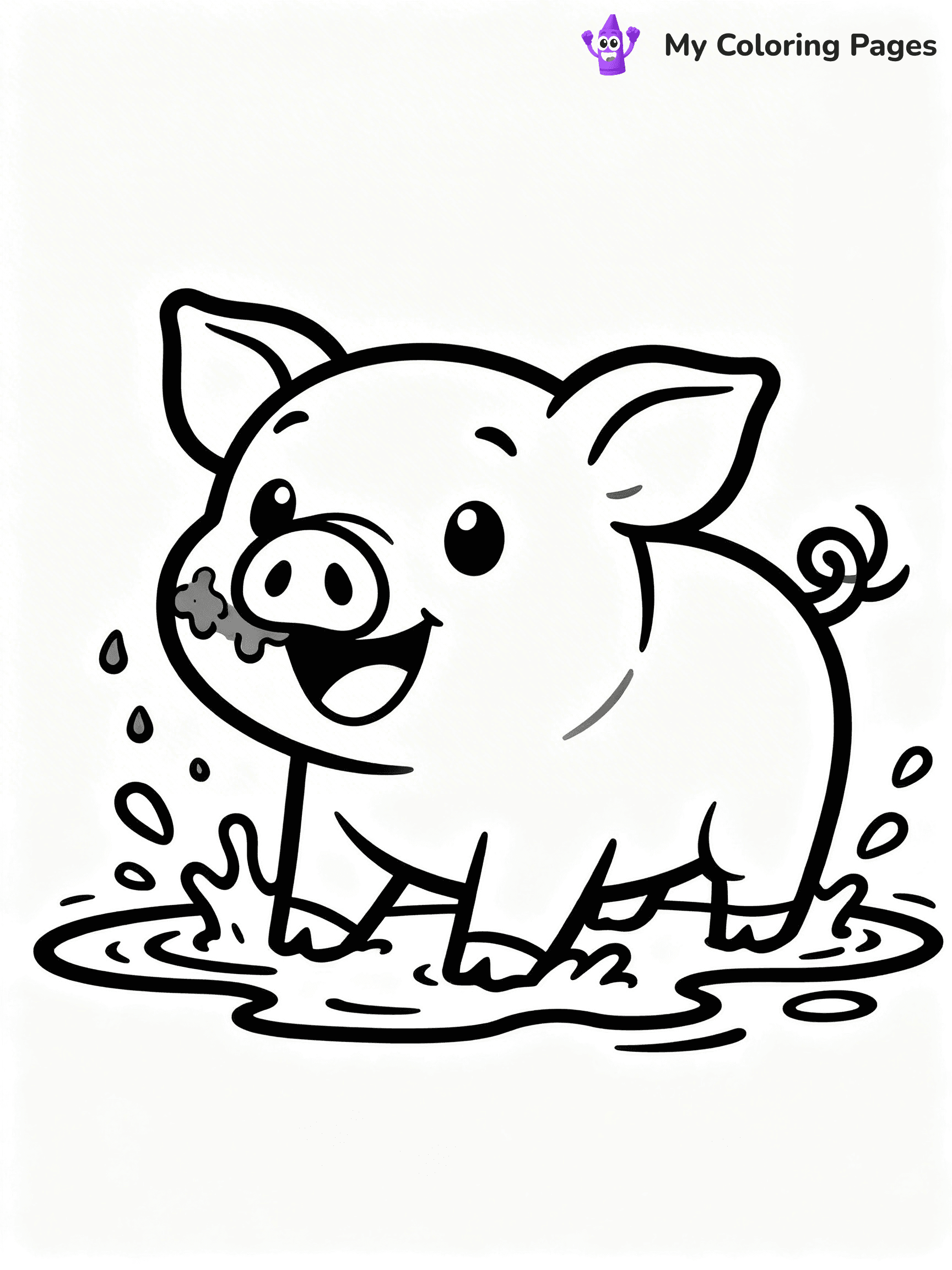 Farm Animals Coloring Pages - 6