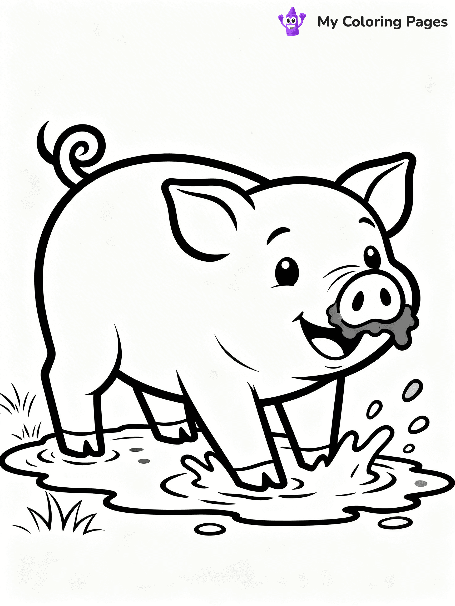 Farm Animals Coloring Pages - 4