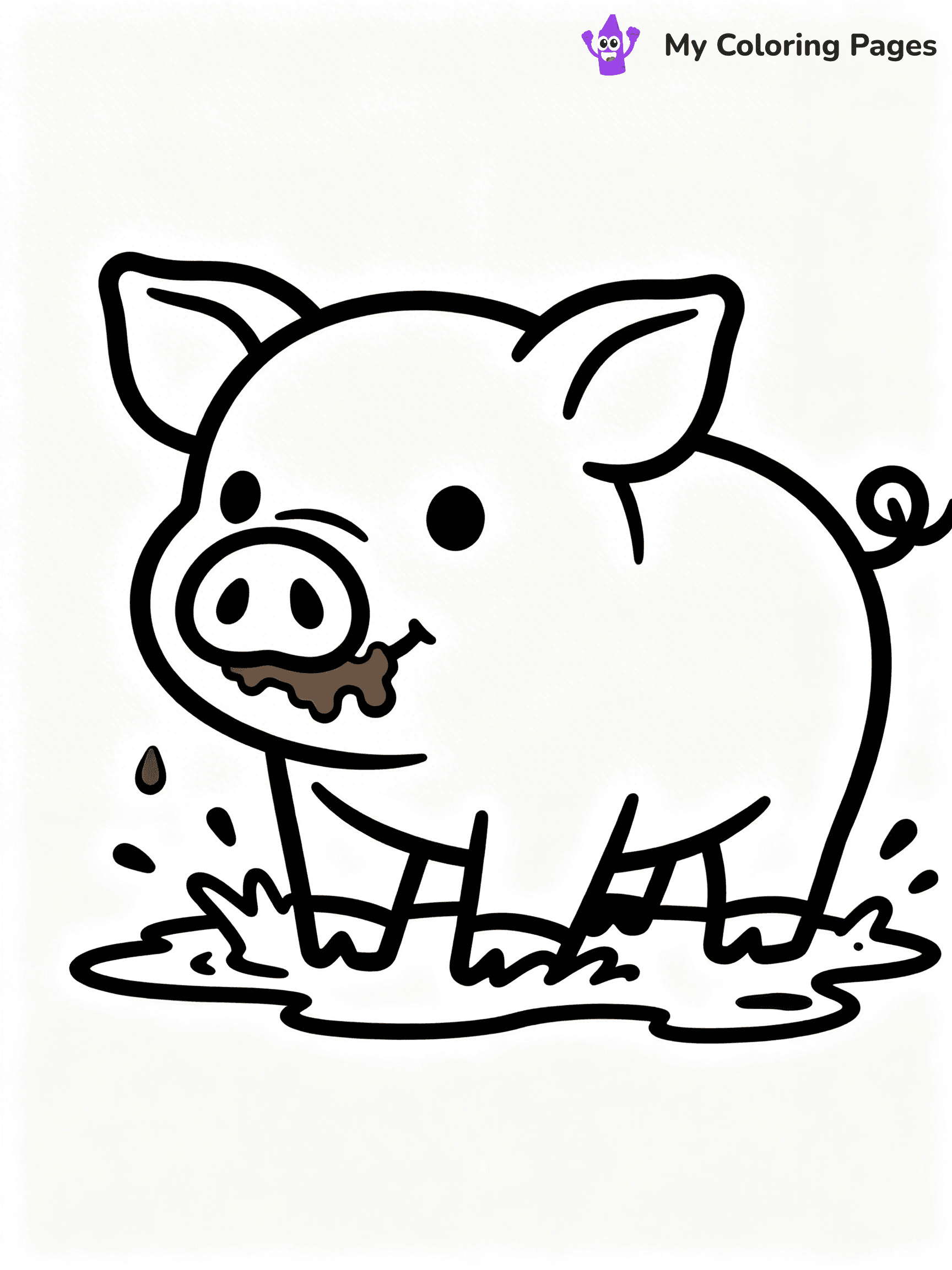 Farm Animals Coloring Pages - 3