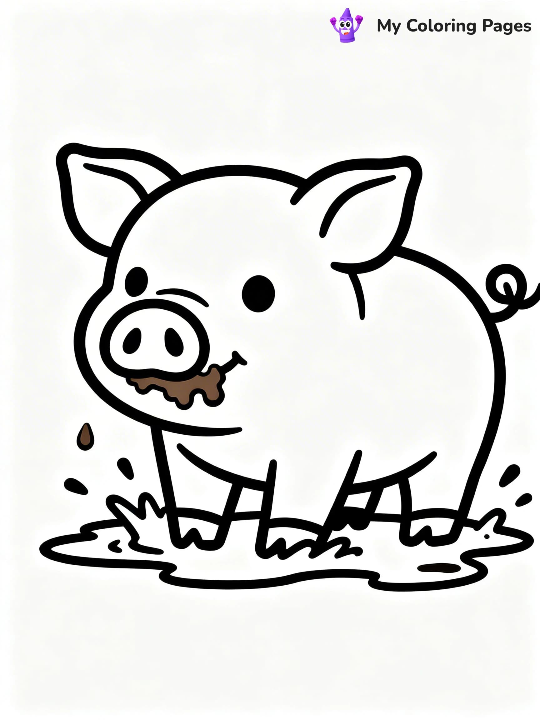 Farm Animals Coloring Pages - 3