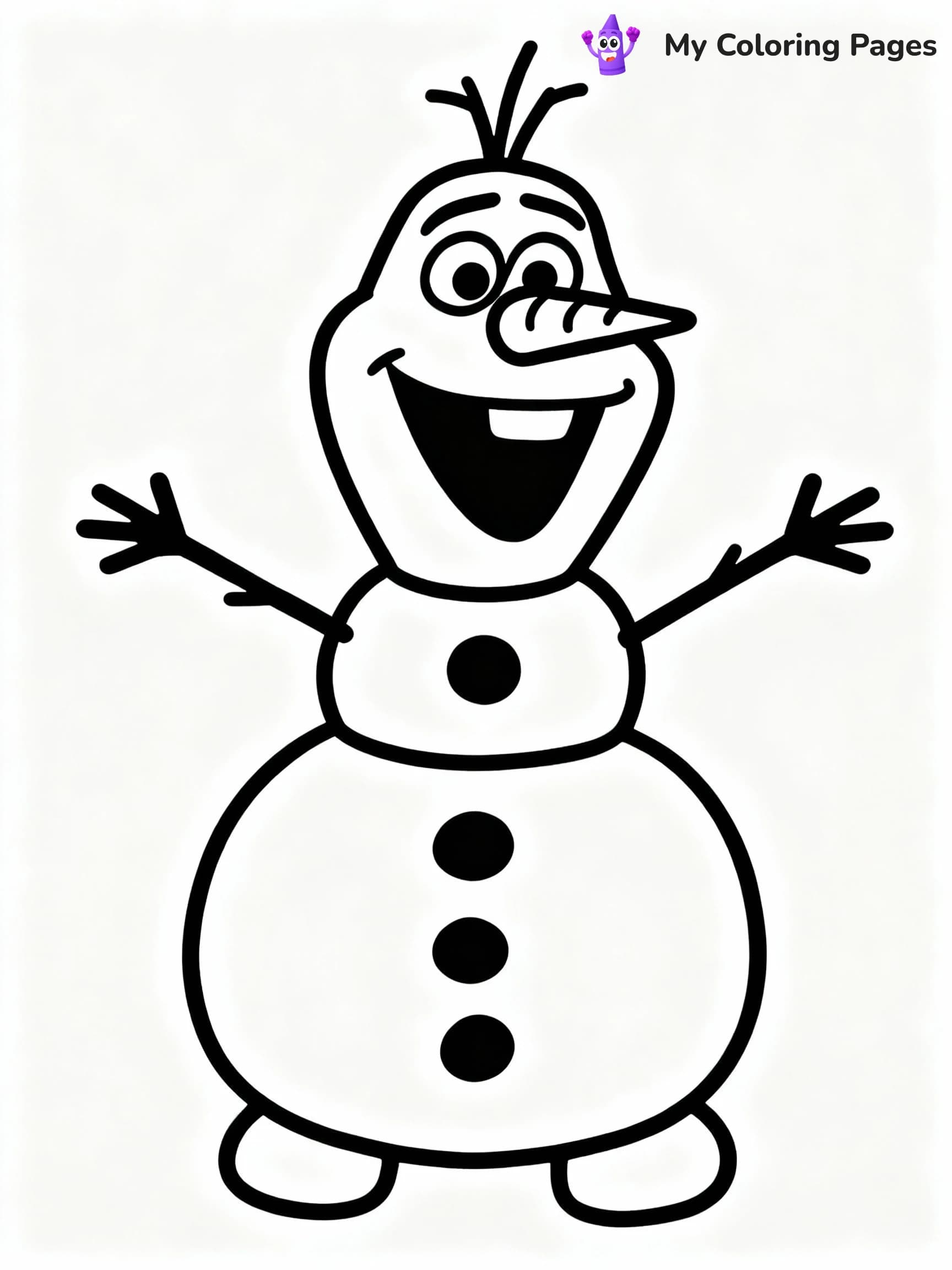 Frozen Coloring Pages - 23