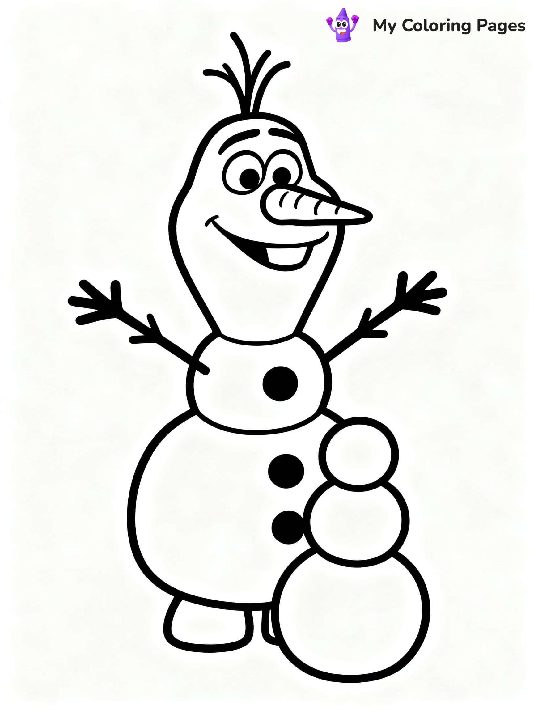 Frozen Coloring Pages - 22