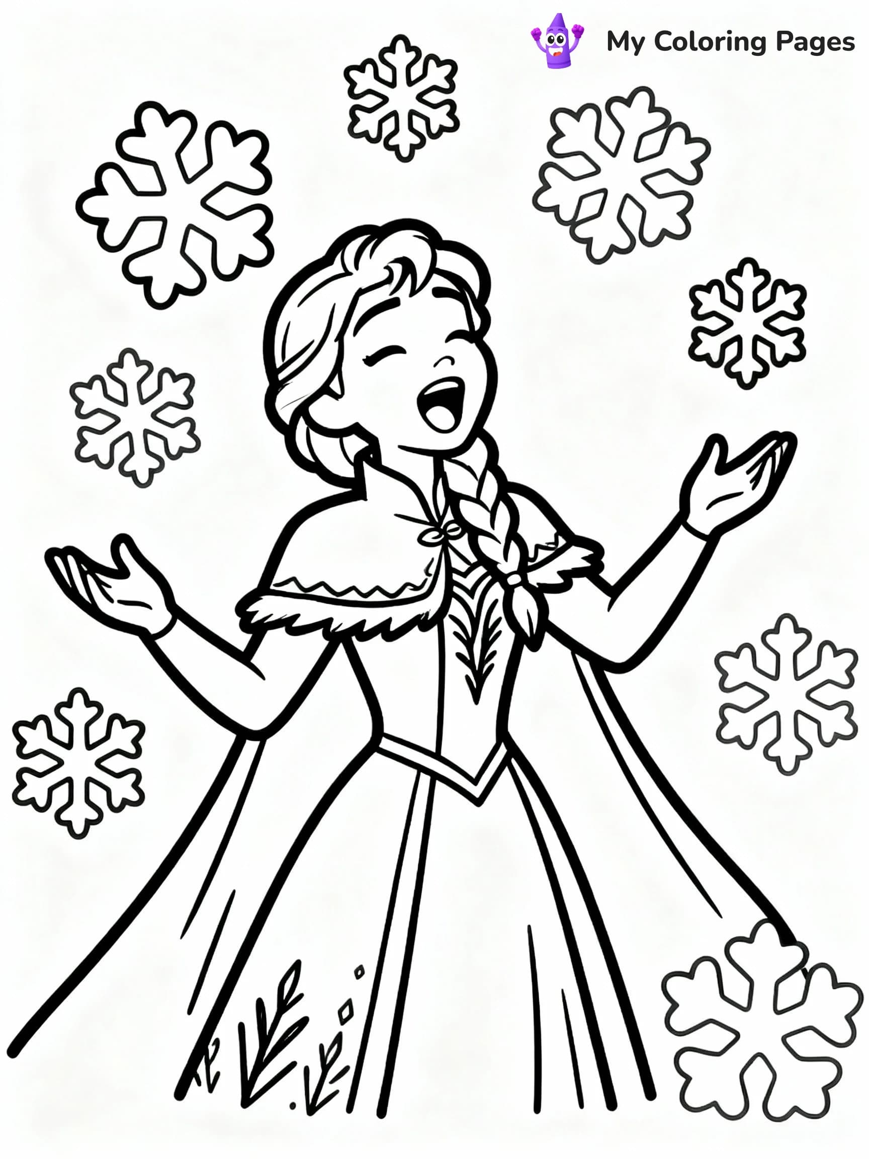 Frozen Coloring Pages - 20