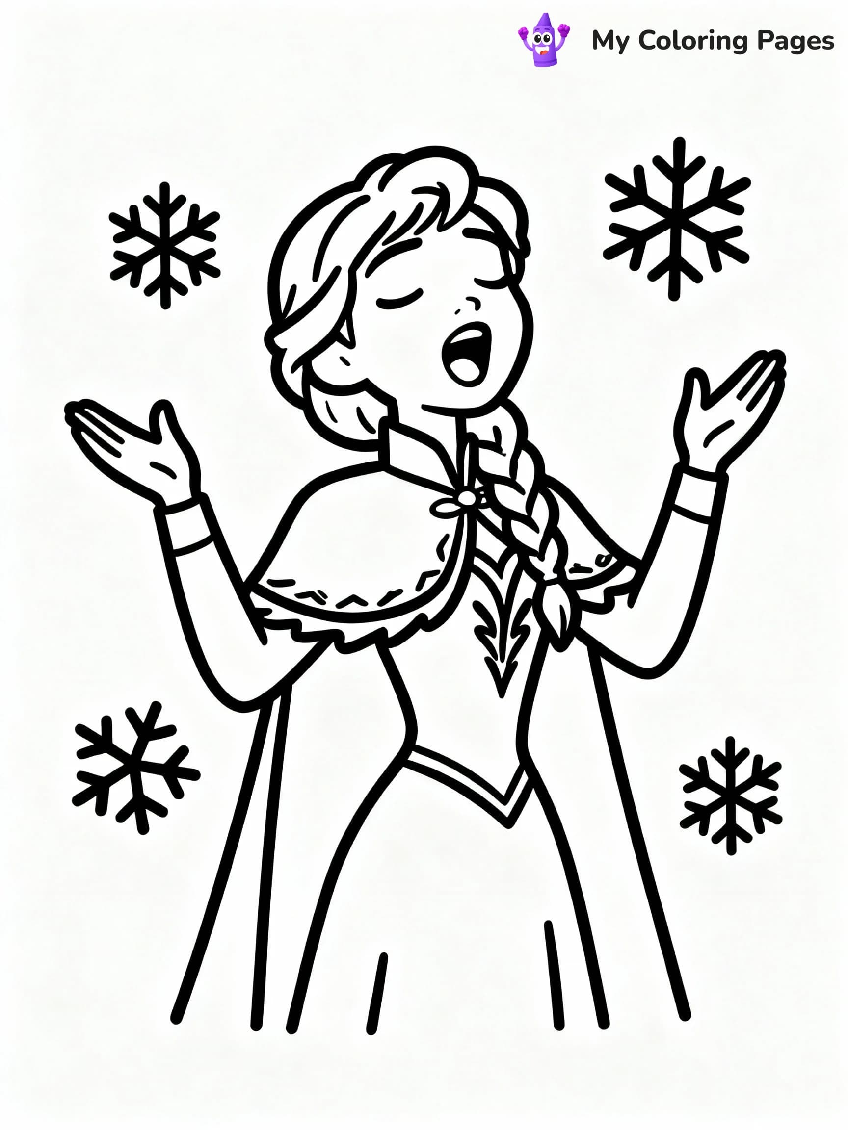 Frozen Coloring Pages - 18