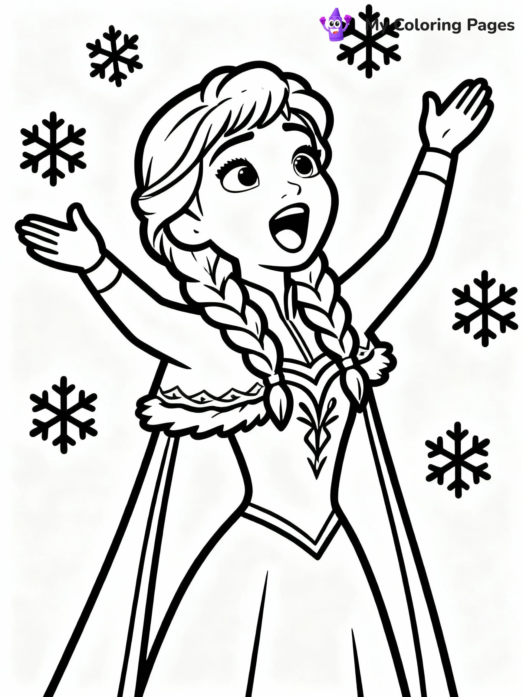 Frozen Coloring Pages - 17