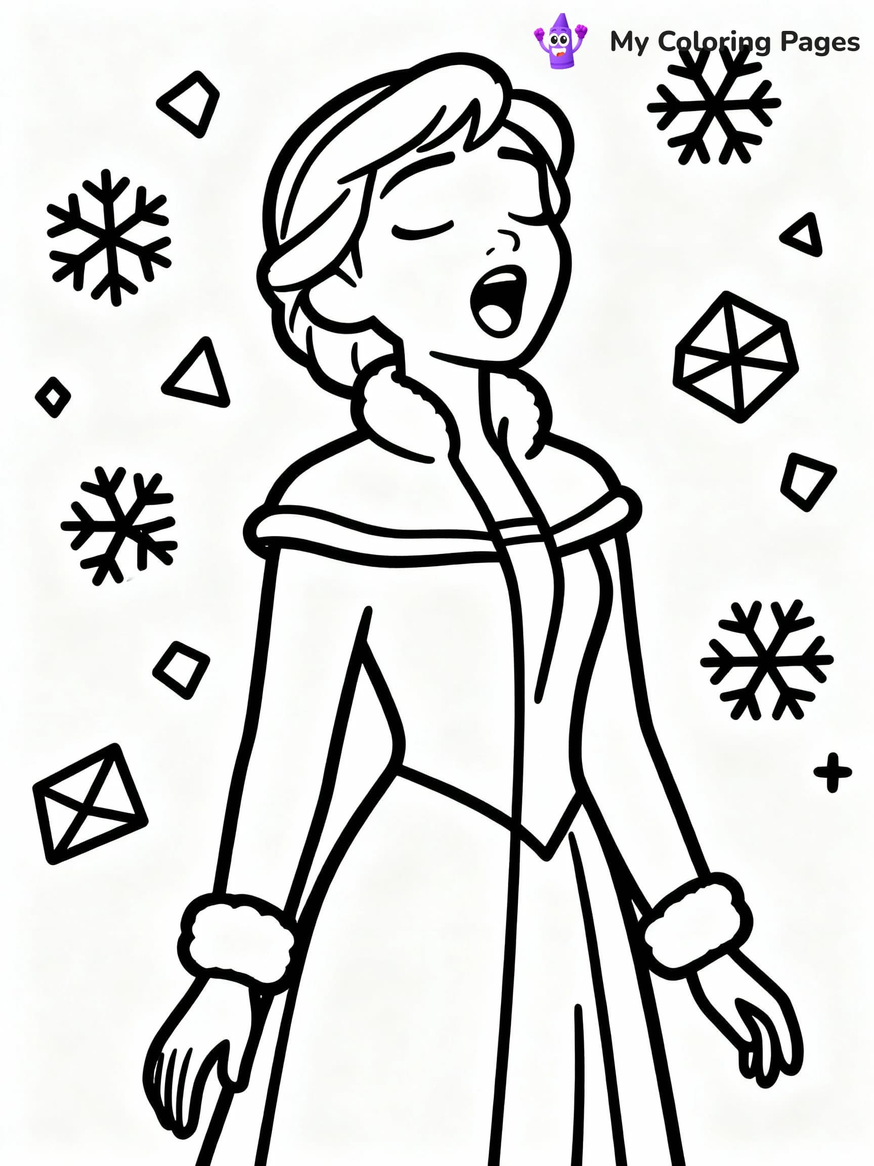 Frozen Coloring Pages - 16
