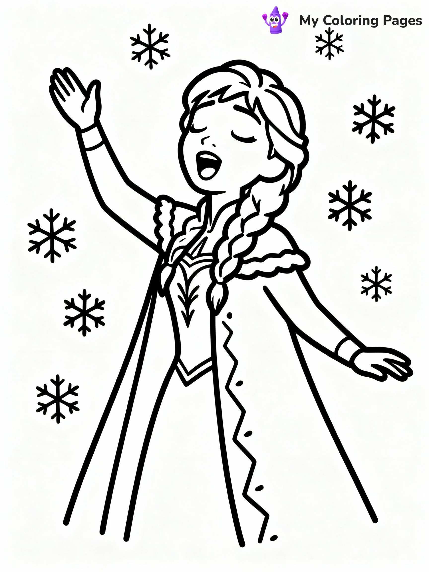 Frozen Coloring Pages - 14