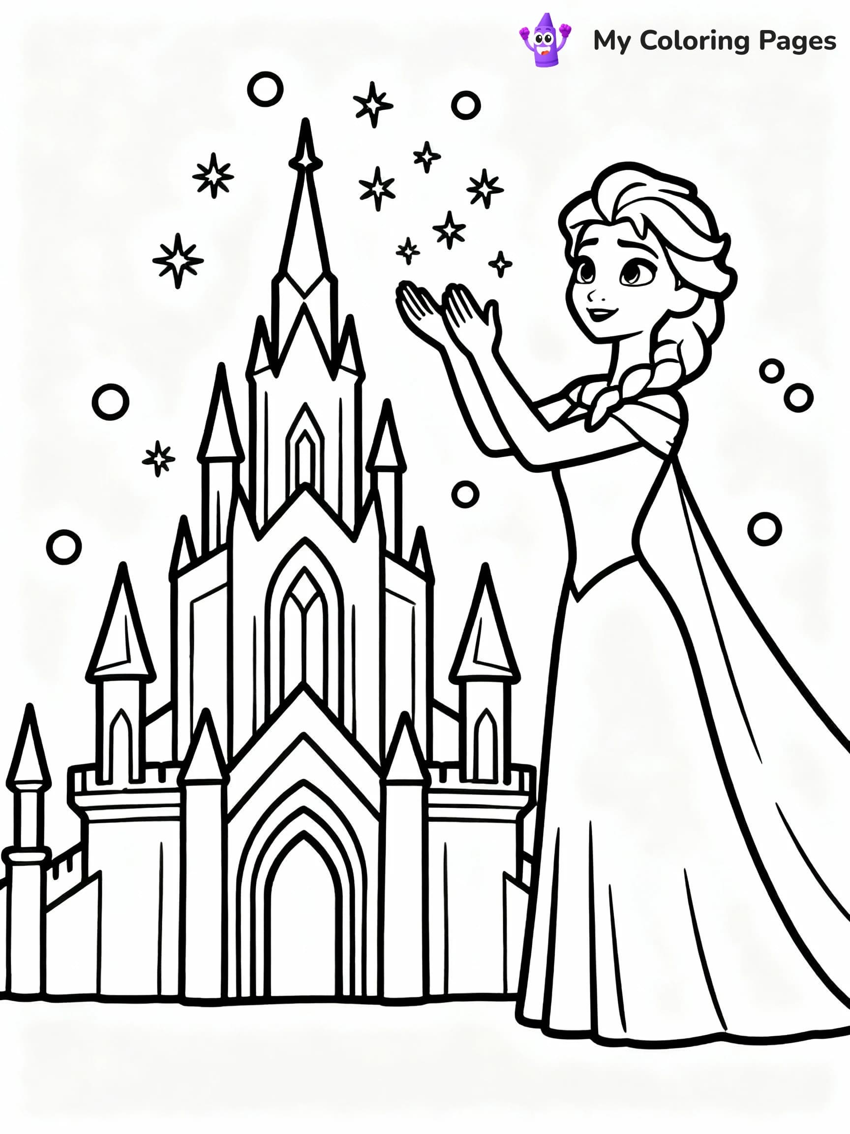 Frozen Coloring Pages - 12