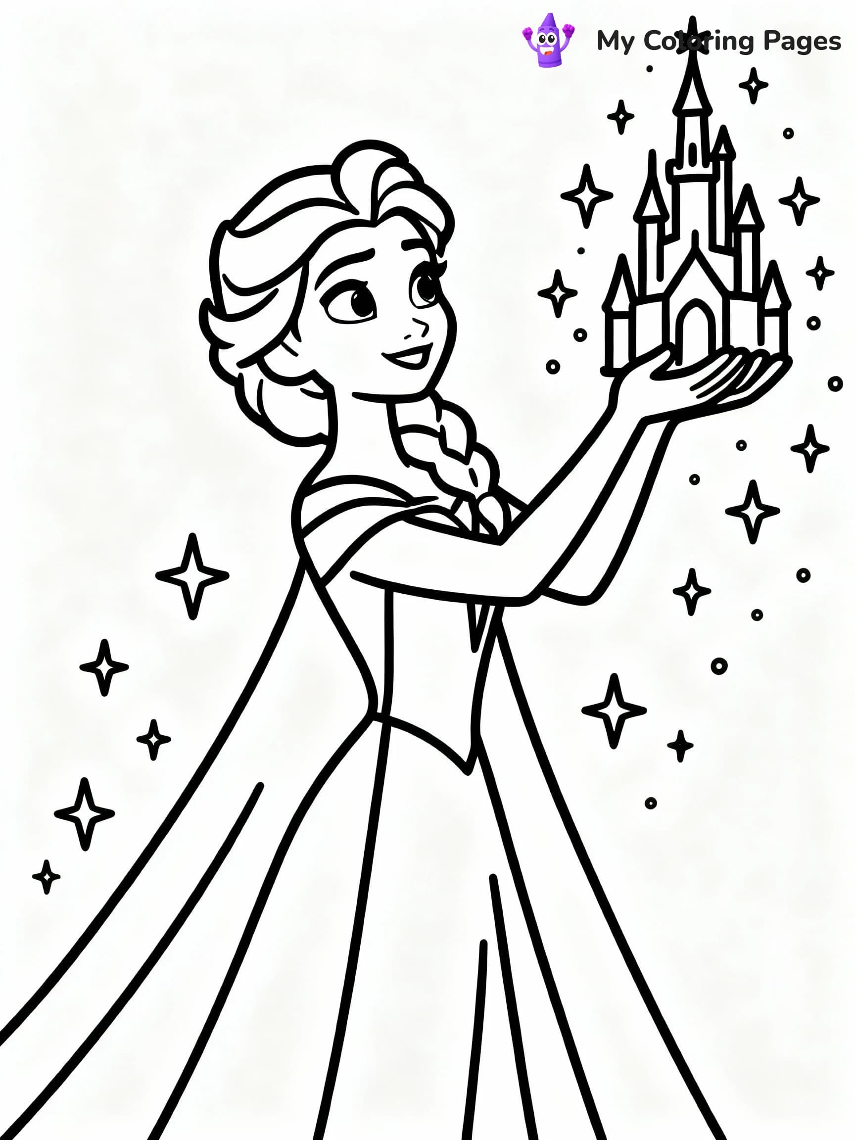Frozen Coloring Pages - 11